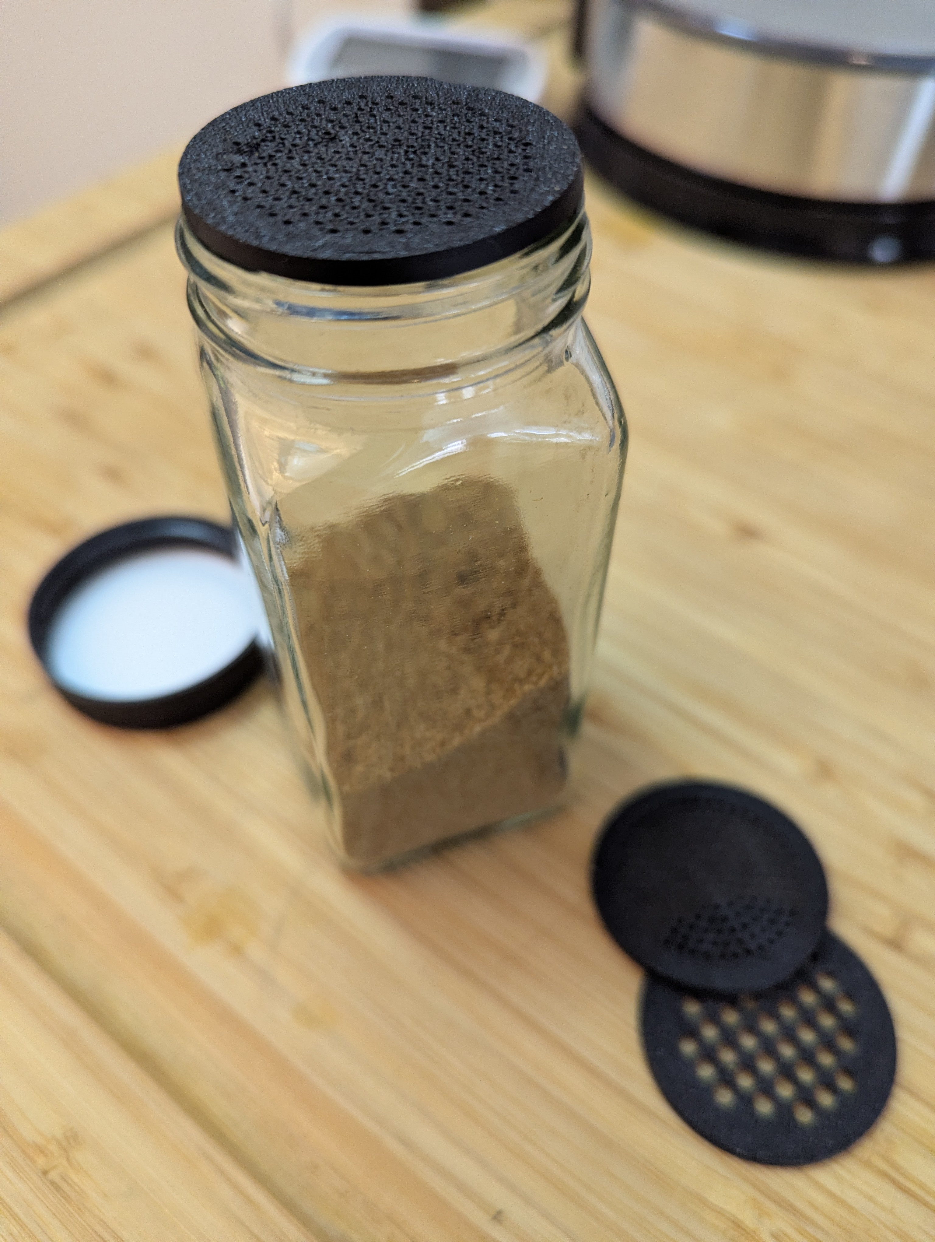 Крутые фитинги для баночек специй — реалистичная 3D-модель для 3D принтера