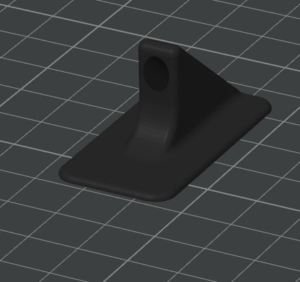 Крепкий держатель флага — идеальная 3D-модель для декора для 3D принтера