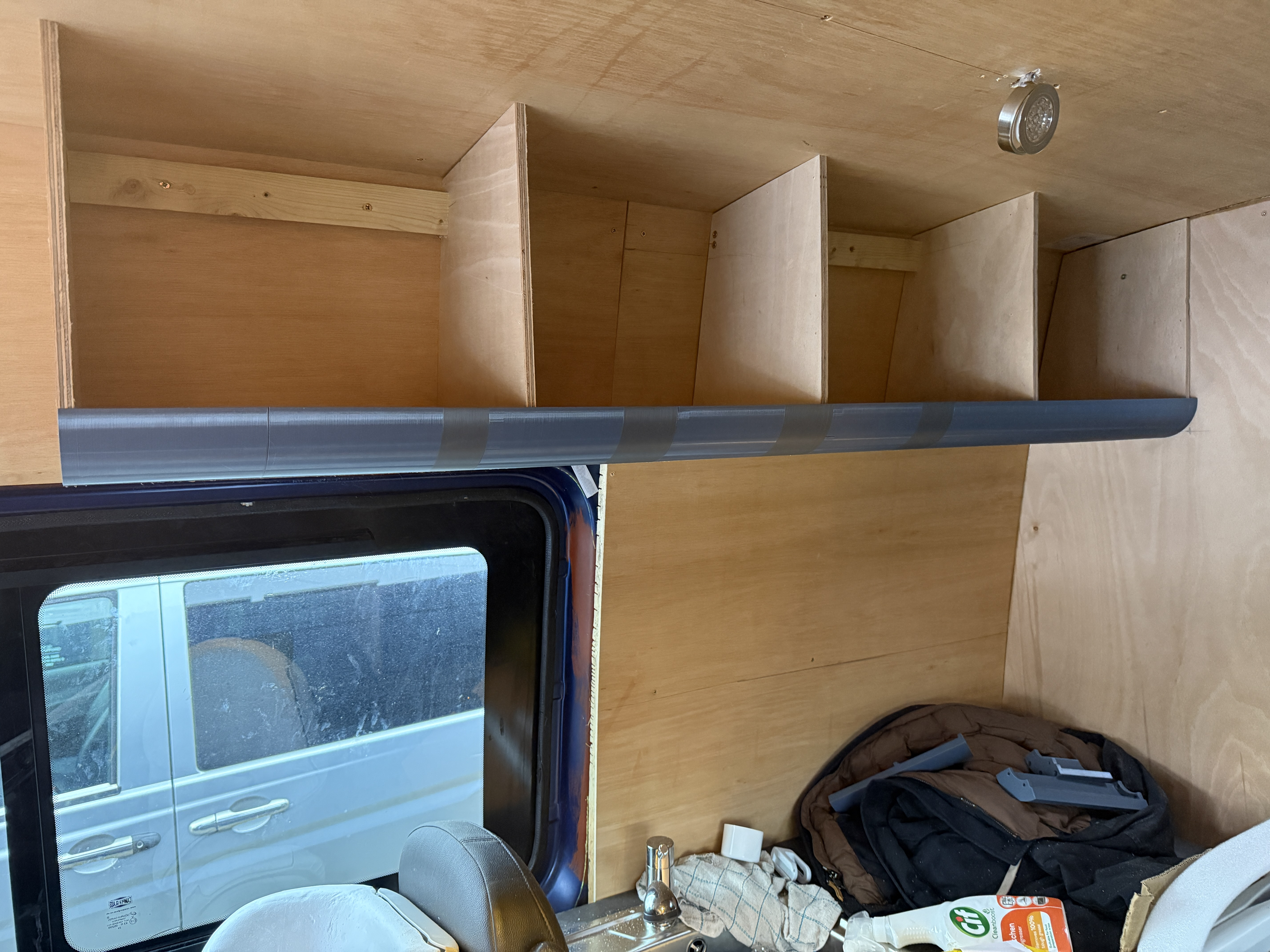 Крутая 3D-модель кемпер-крыши Camper Over Head Round для 3D принтера