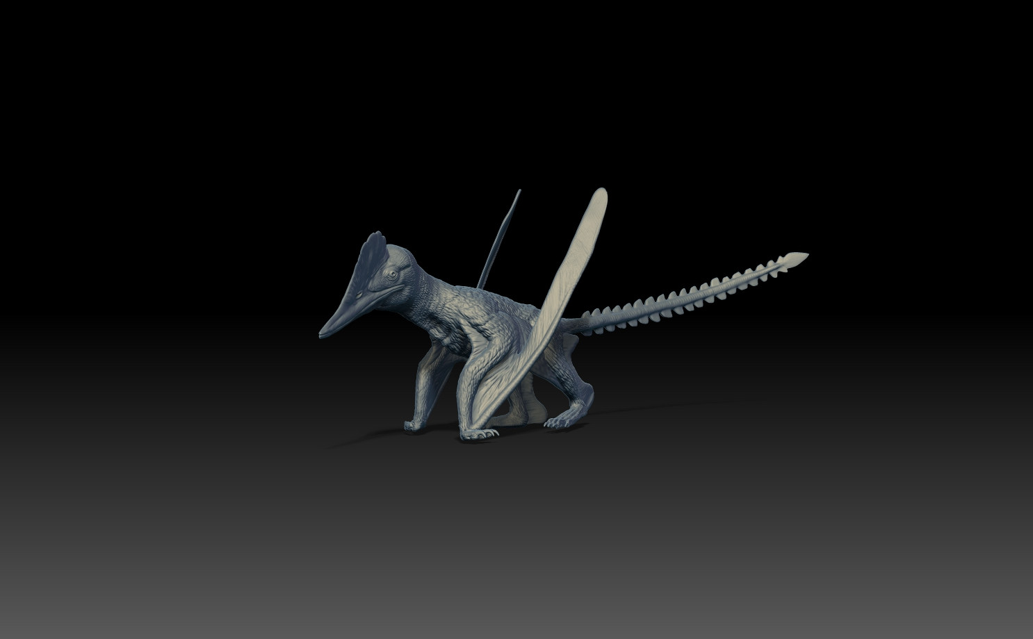 Уникальная фигурка Pterorhynchus — оживи историю динозавров! для 3D принтера