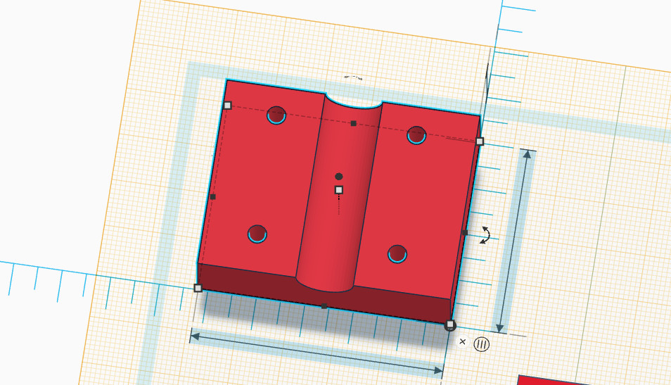 Купить Aoocci C9 Pro 12мм бар-крепление | 3D Модель для 3D принтера