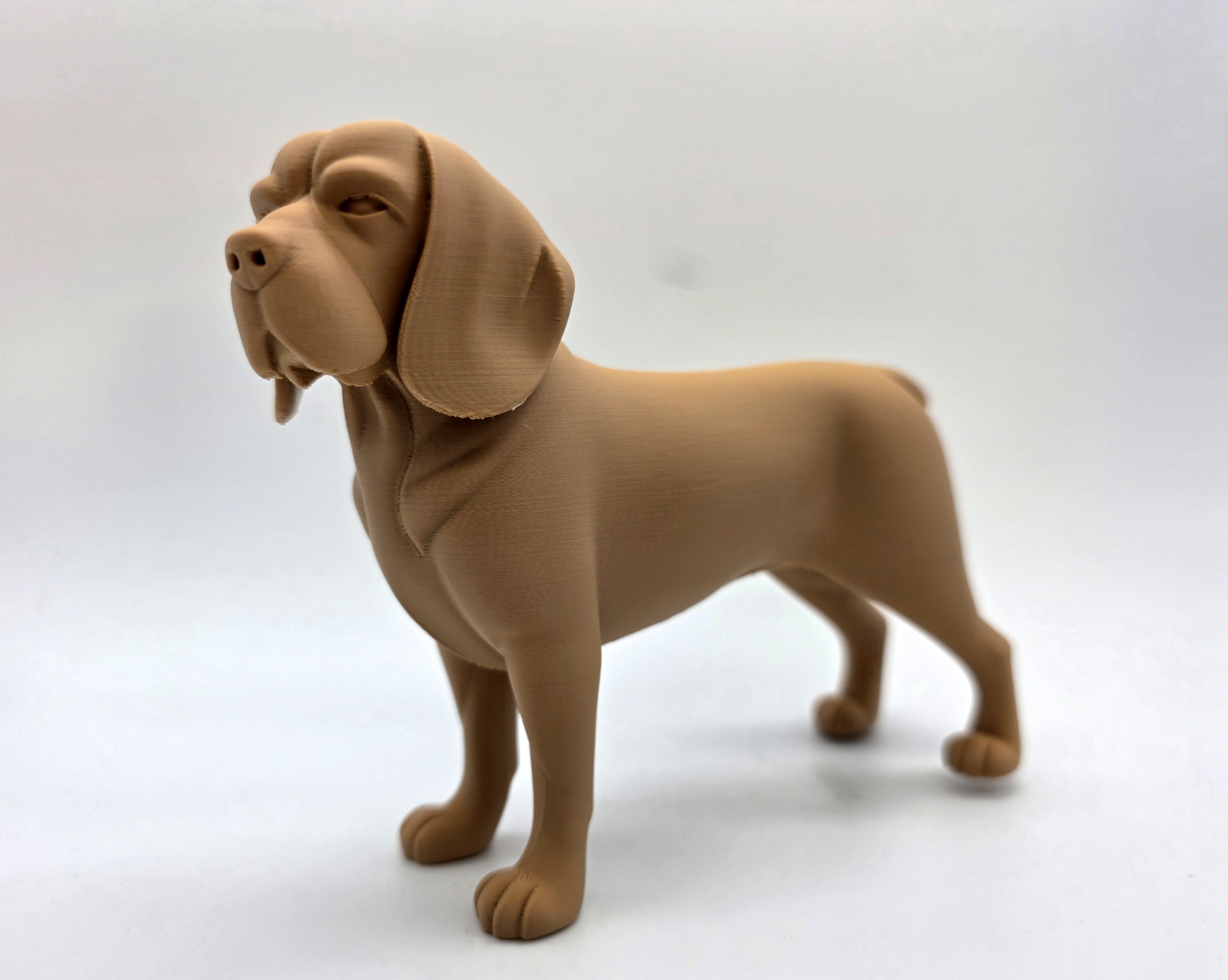 3D Модель Стоящего Бигля — Идеальна для Творческих Проектов для 3D принтера