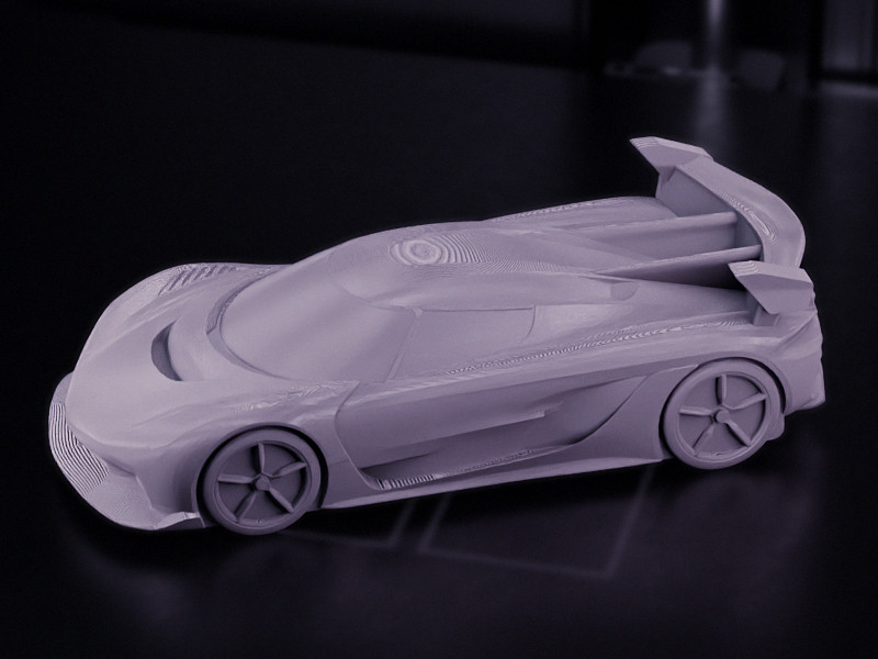 Koenigsegg Jesko 2021 для 3D принтера