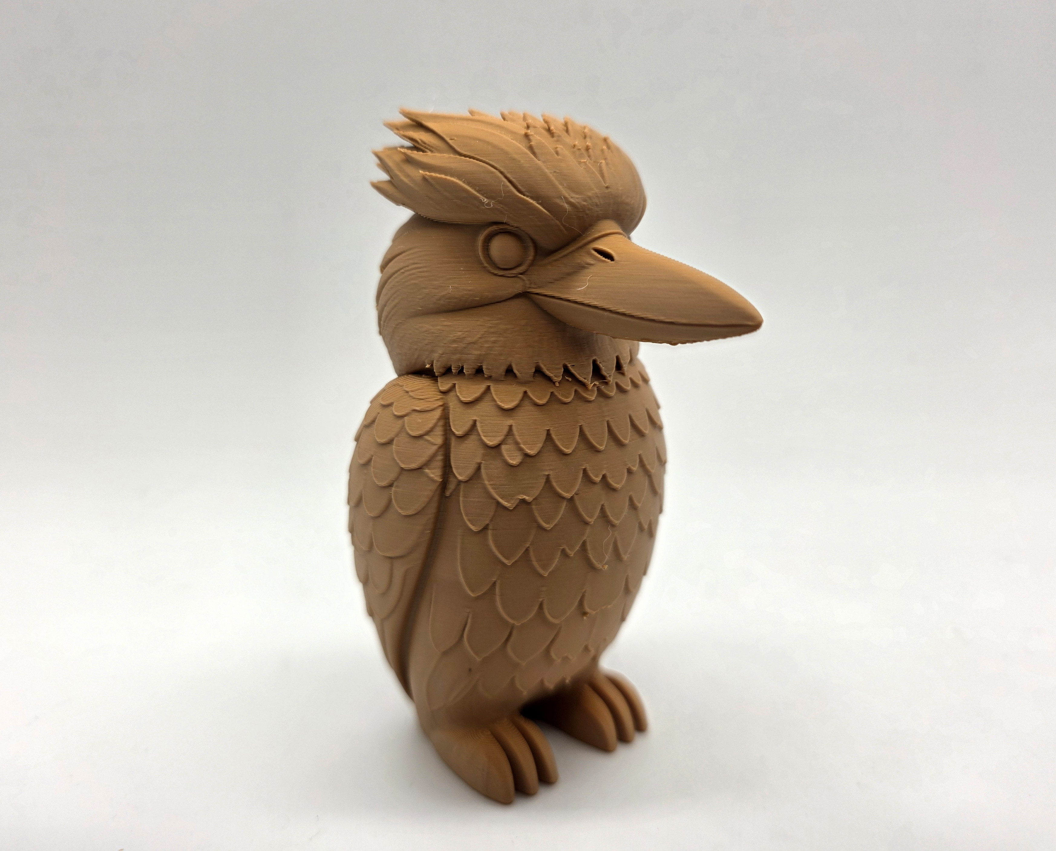 Деревянная резьба Тотом Куккабурра ✨ Идеи для вдохновения для 3D принтера