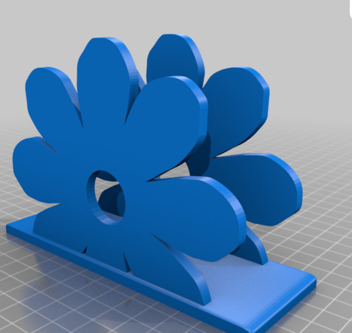 Элегантный Flower Napkin Holder — стильное украшение стола для 3D принтера