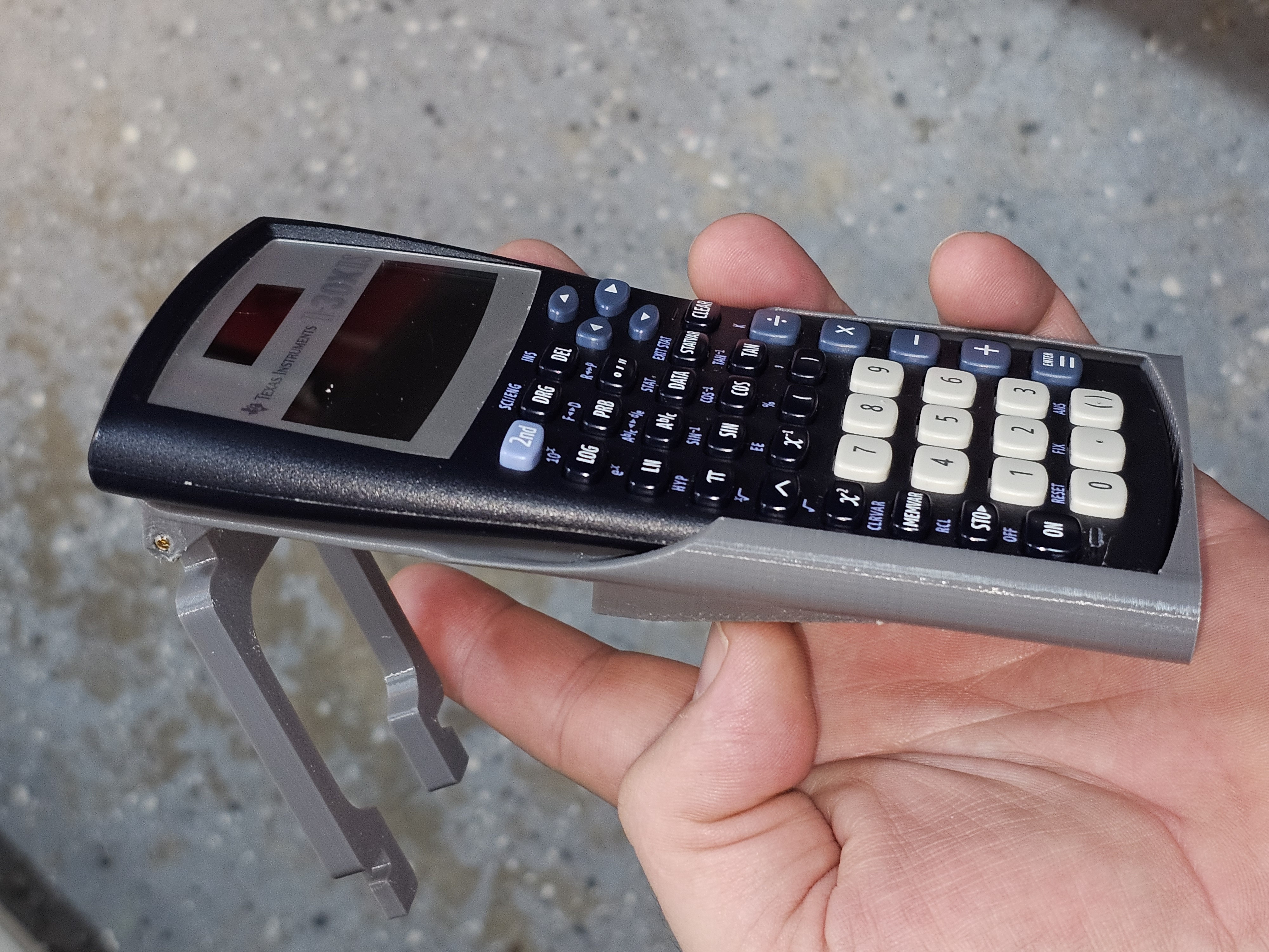 Кобура-клипса для калькулятора Belt Clip Calculator Holster для 3D принтера