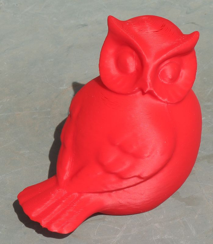 Очаровательная сова-фигурка в 3D для 3D принтера