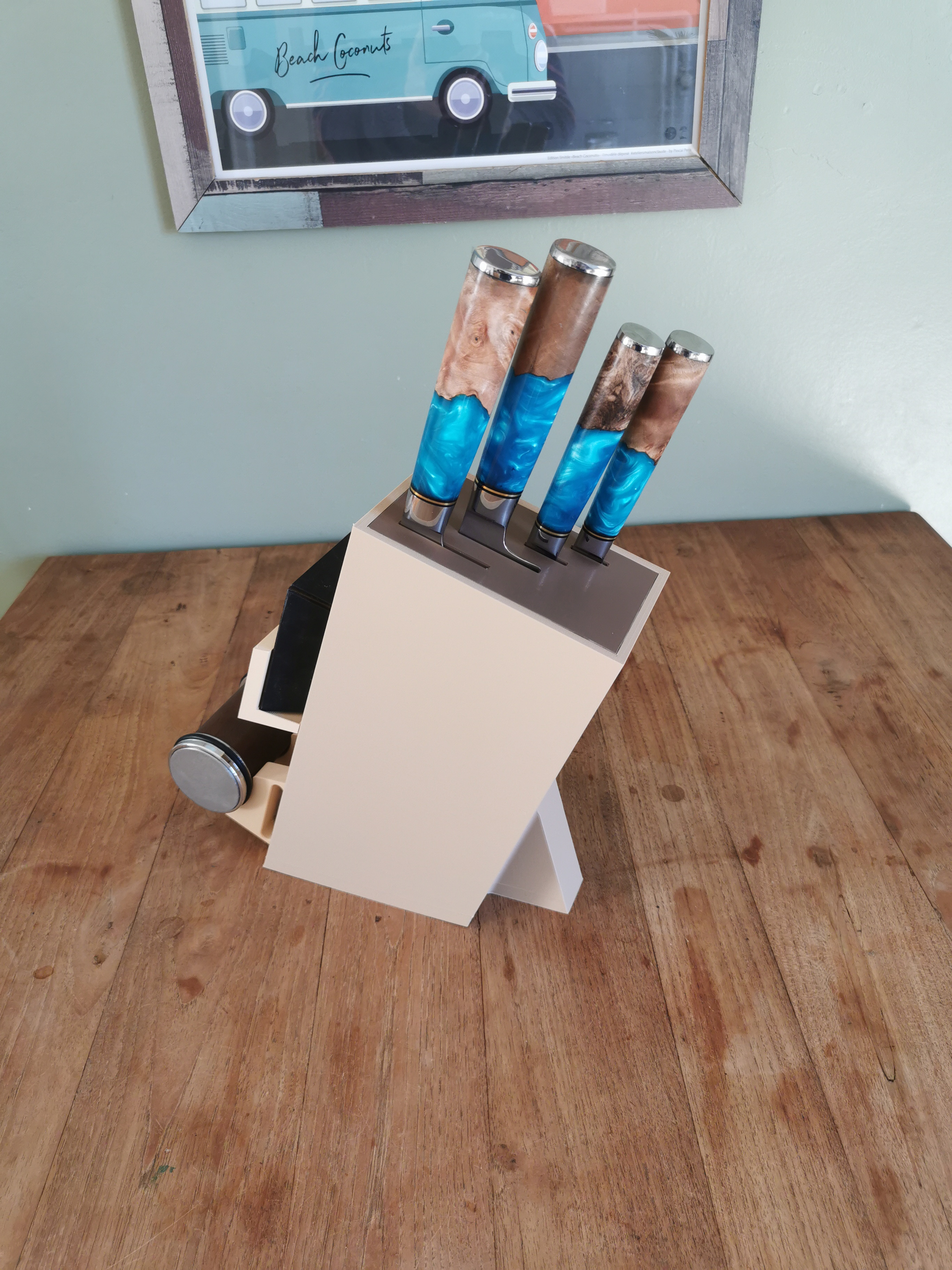 🔧 Support couteaux 3D-модели — универсальная подставка для ножей для 3D принтера