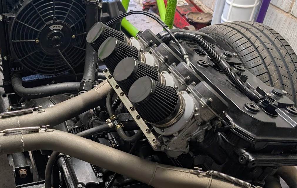 Адаптер карбюратора ZZR1100 Keihin CVK40 для фильтра в pod для 3D принтера