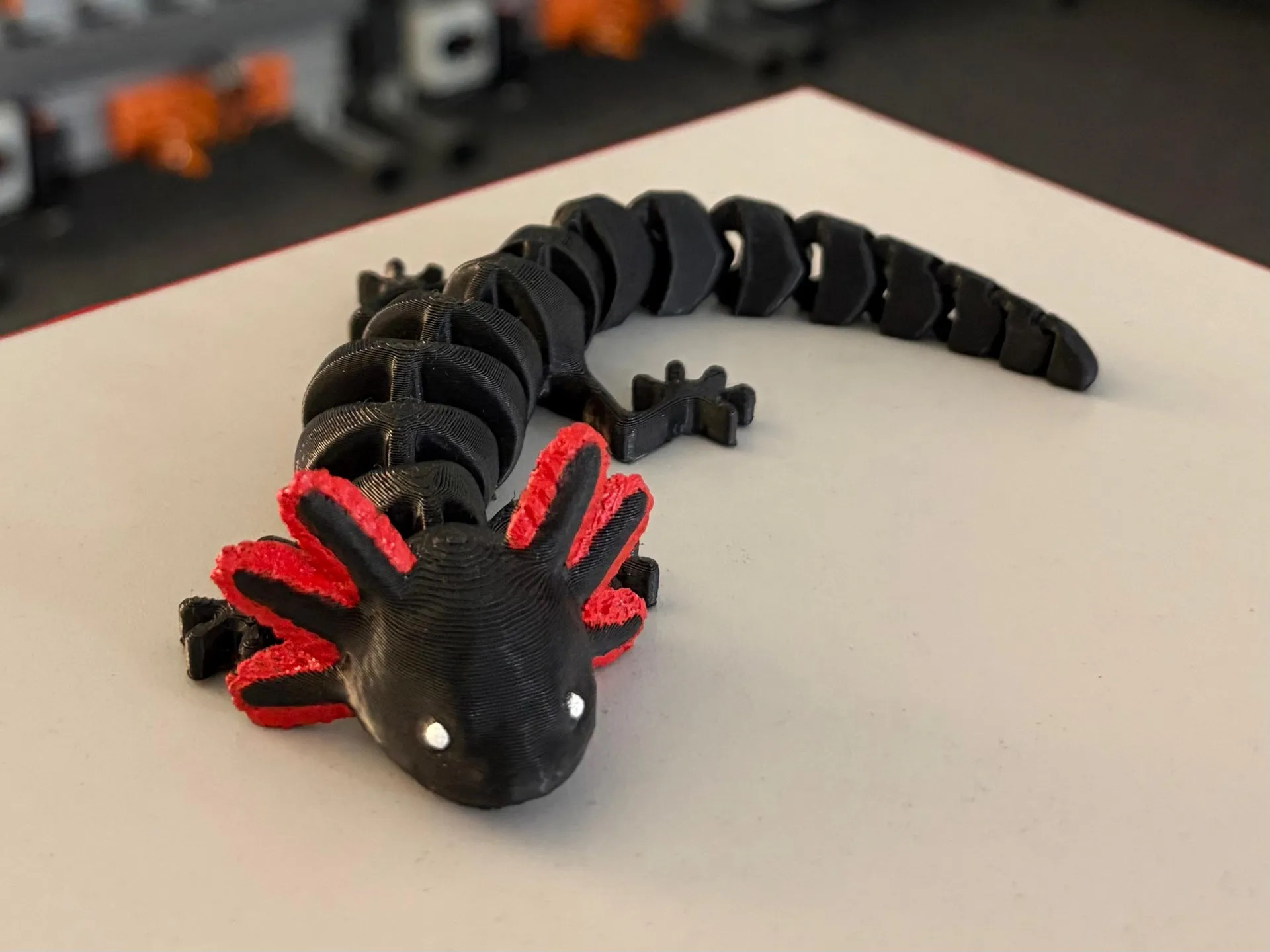 Превосходная 3D-модель аксолотля ✨🦭 для 3D принтера