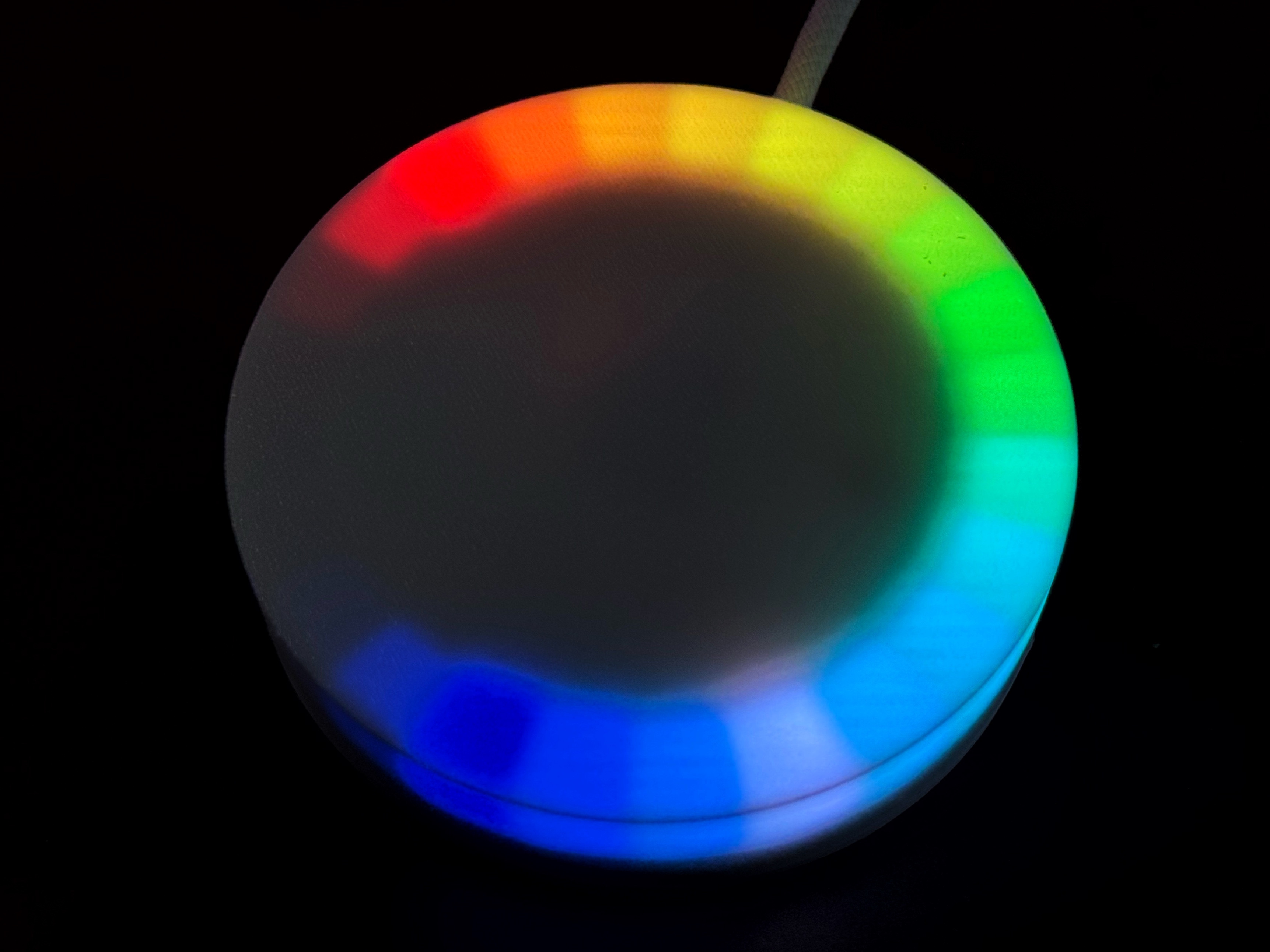 3D-модель Pomodoro Neopixel Puck — яркий аксессуар для вашего проекта для 3D принтера