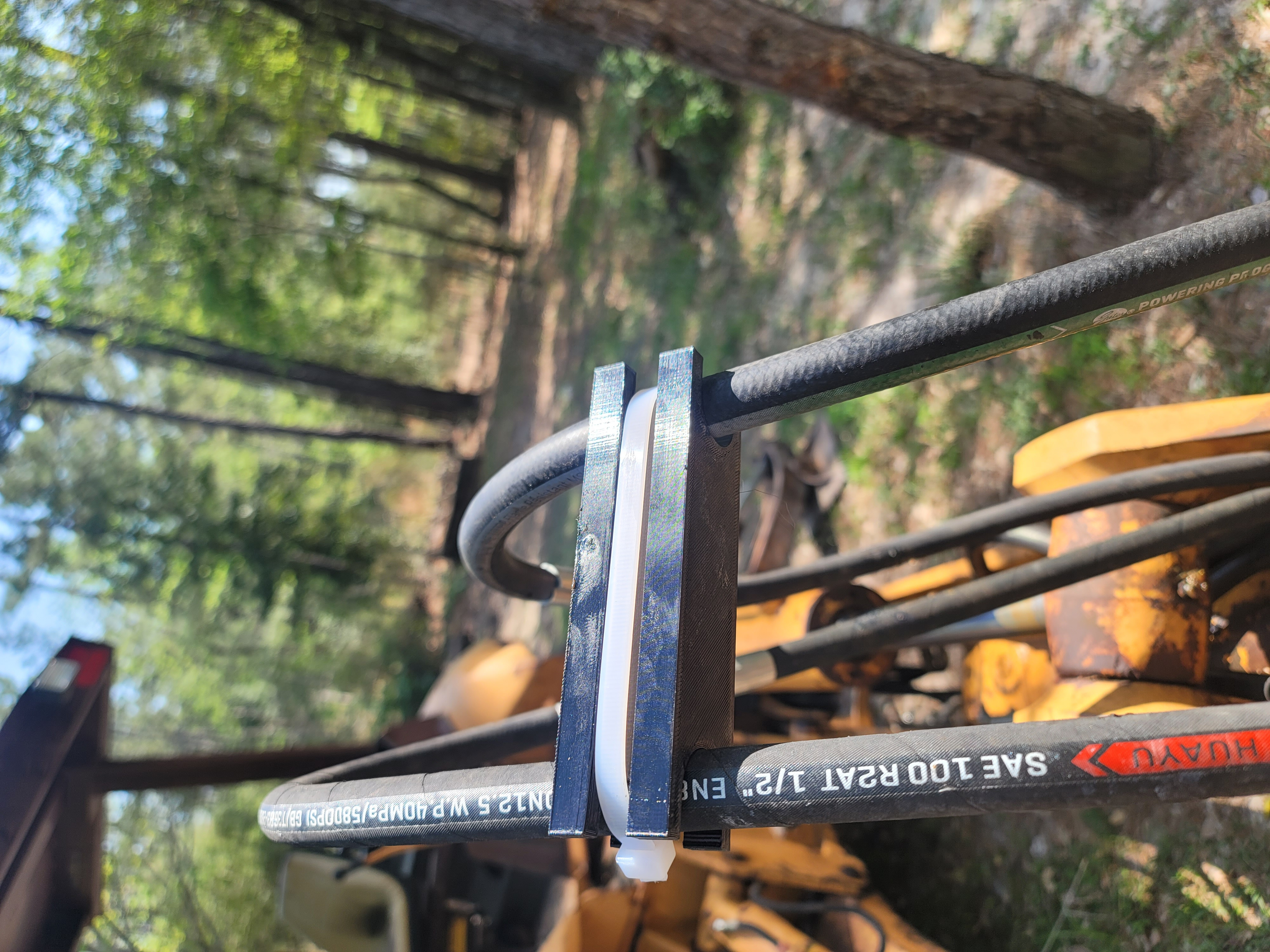 Реалистичная 3D-модель гидравлического шлангового сепаратора для 3D принтера