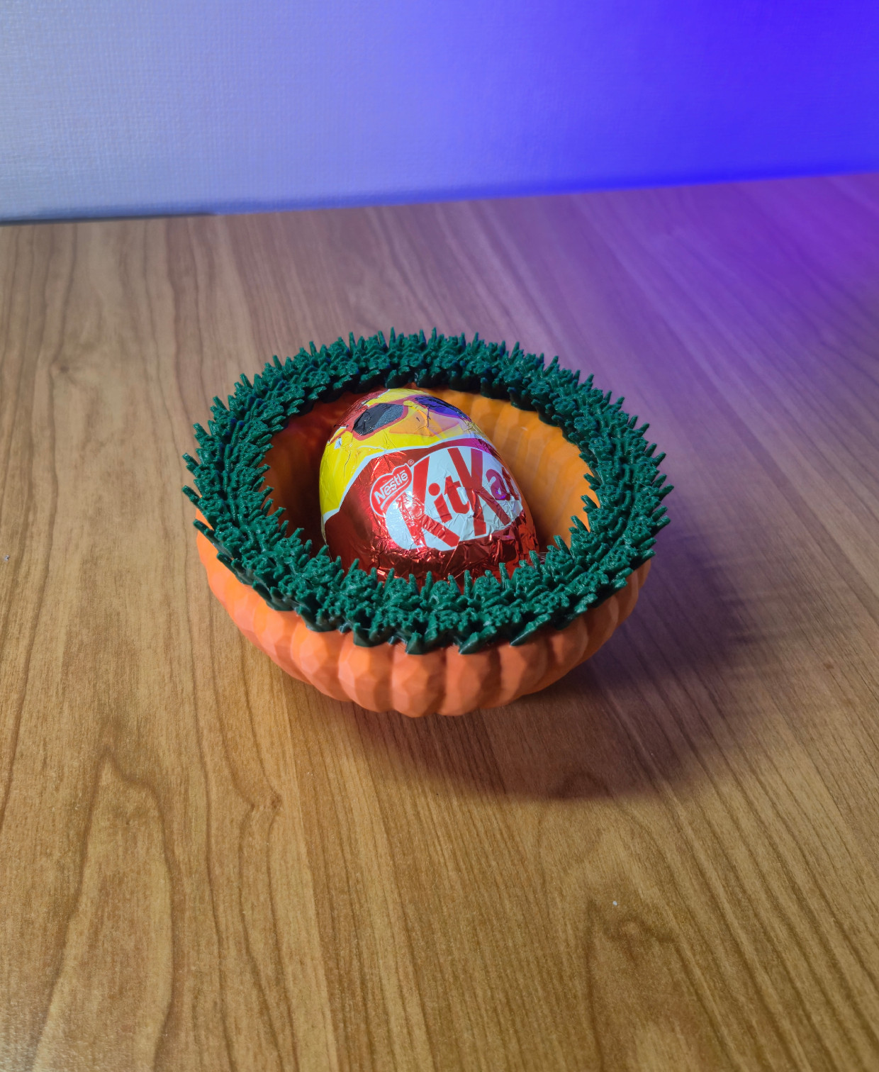 Весёлая морковная миска с травкой — идеальная посуда для закусок для 3D принтера