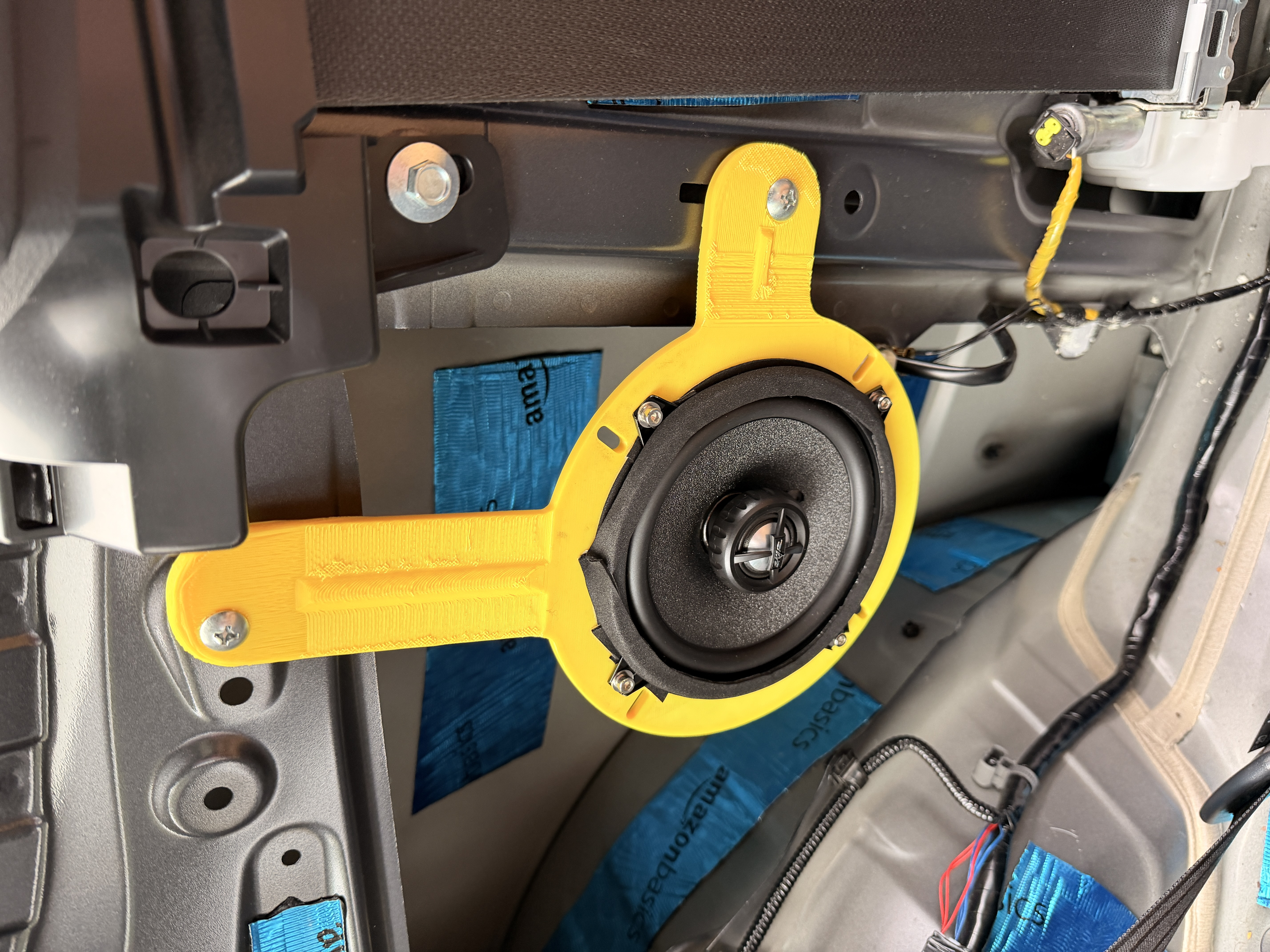 Установка задних динамиков GR86/BRZ — идеальная посадка 5.25" акустики для 3D принтера