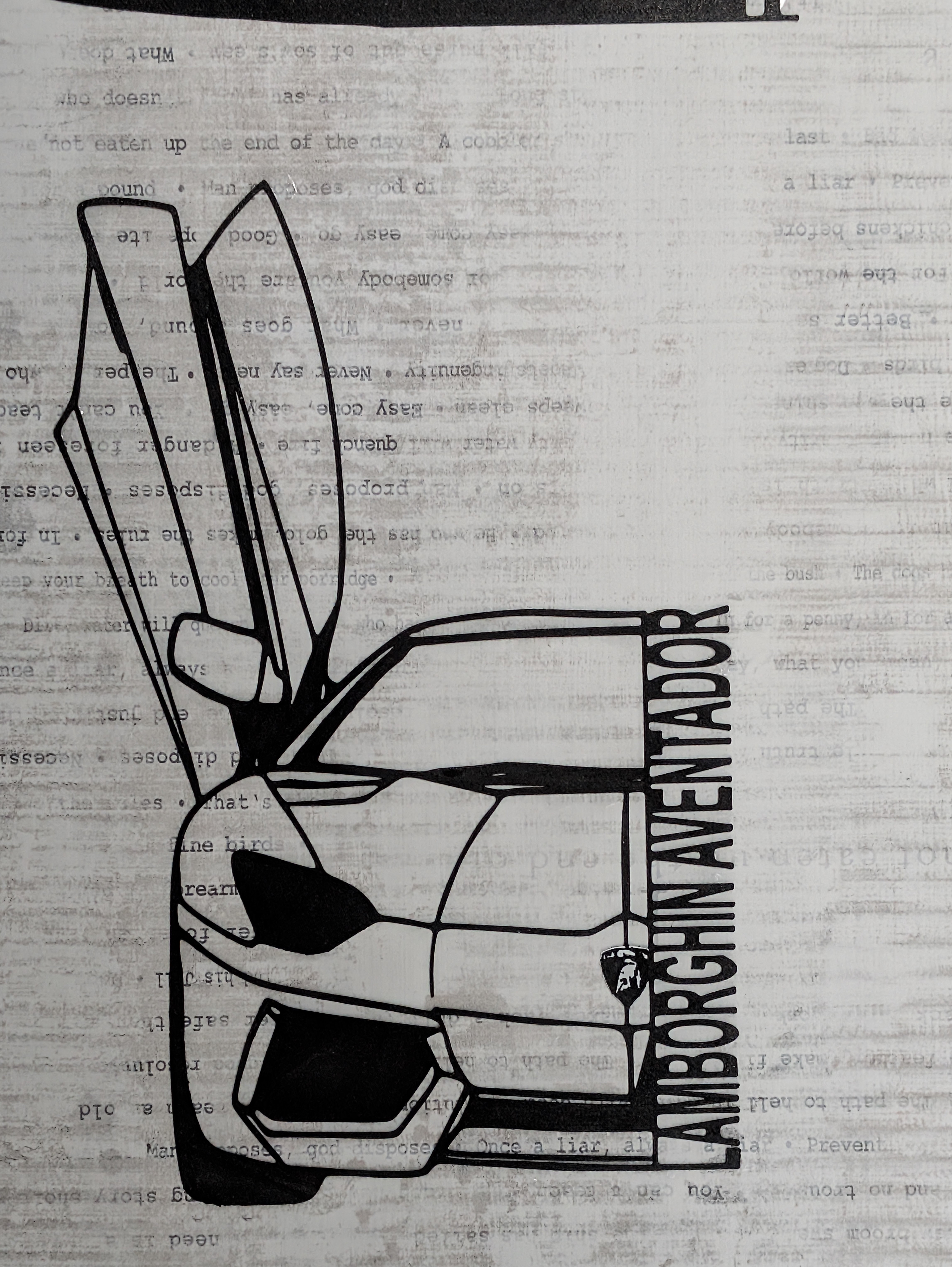 Реалистичная 3D-модель Lamborghini Aventador — мечта автолюбителя для 3D принтера