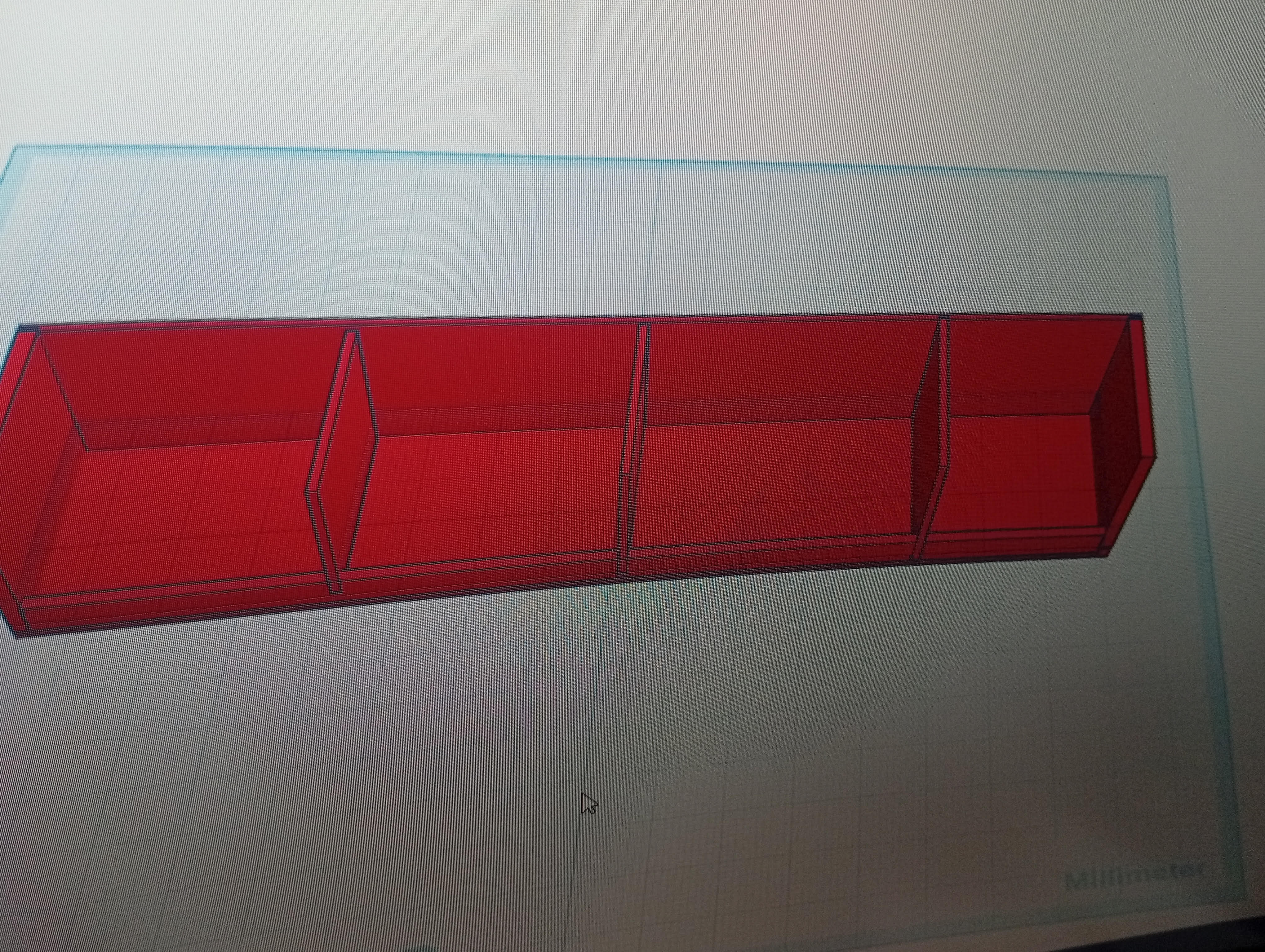 Крошечная полка 'Kleines Regal' — стильное решение для интерьера для 3D принтера