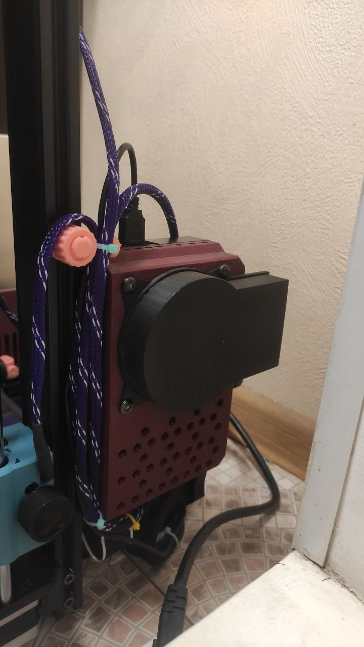 80mm Intake Fan Silencer для 3D принтера