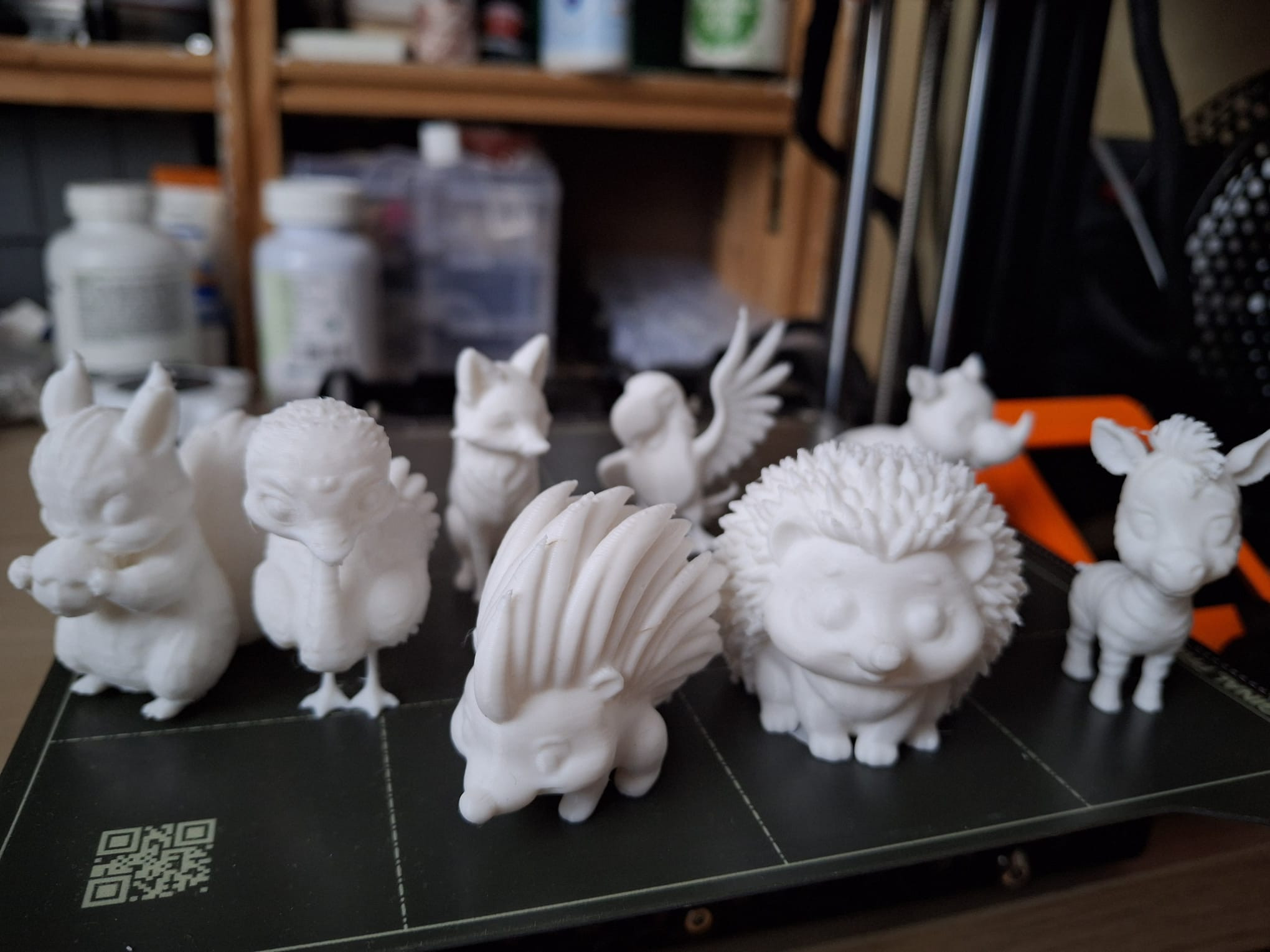 set of small animals для 3D принтера
