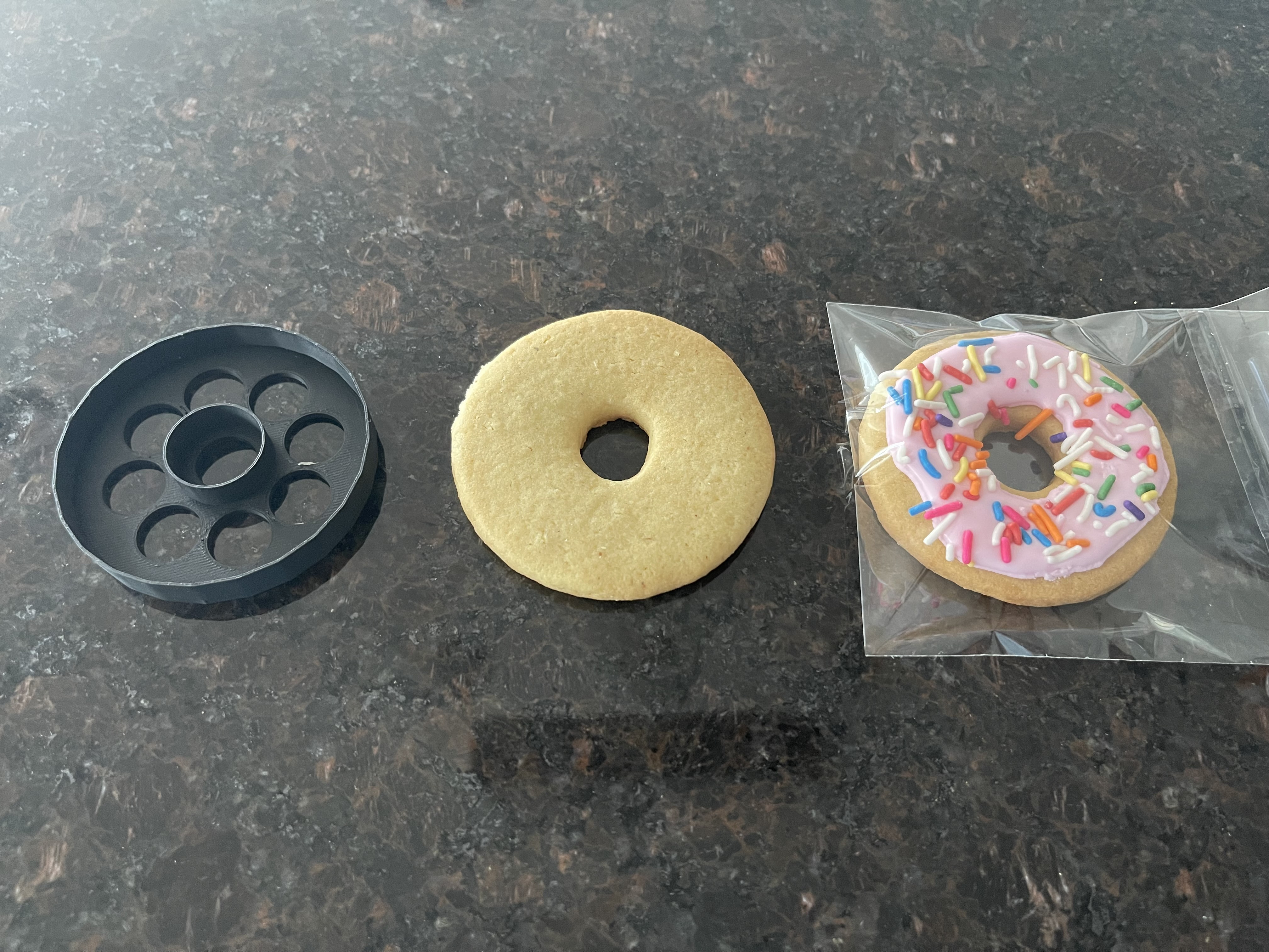 Сладкий дизайн: реалистичная 3D-модель Donut Cookie Cutter для 3D принтера