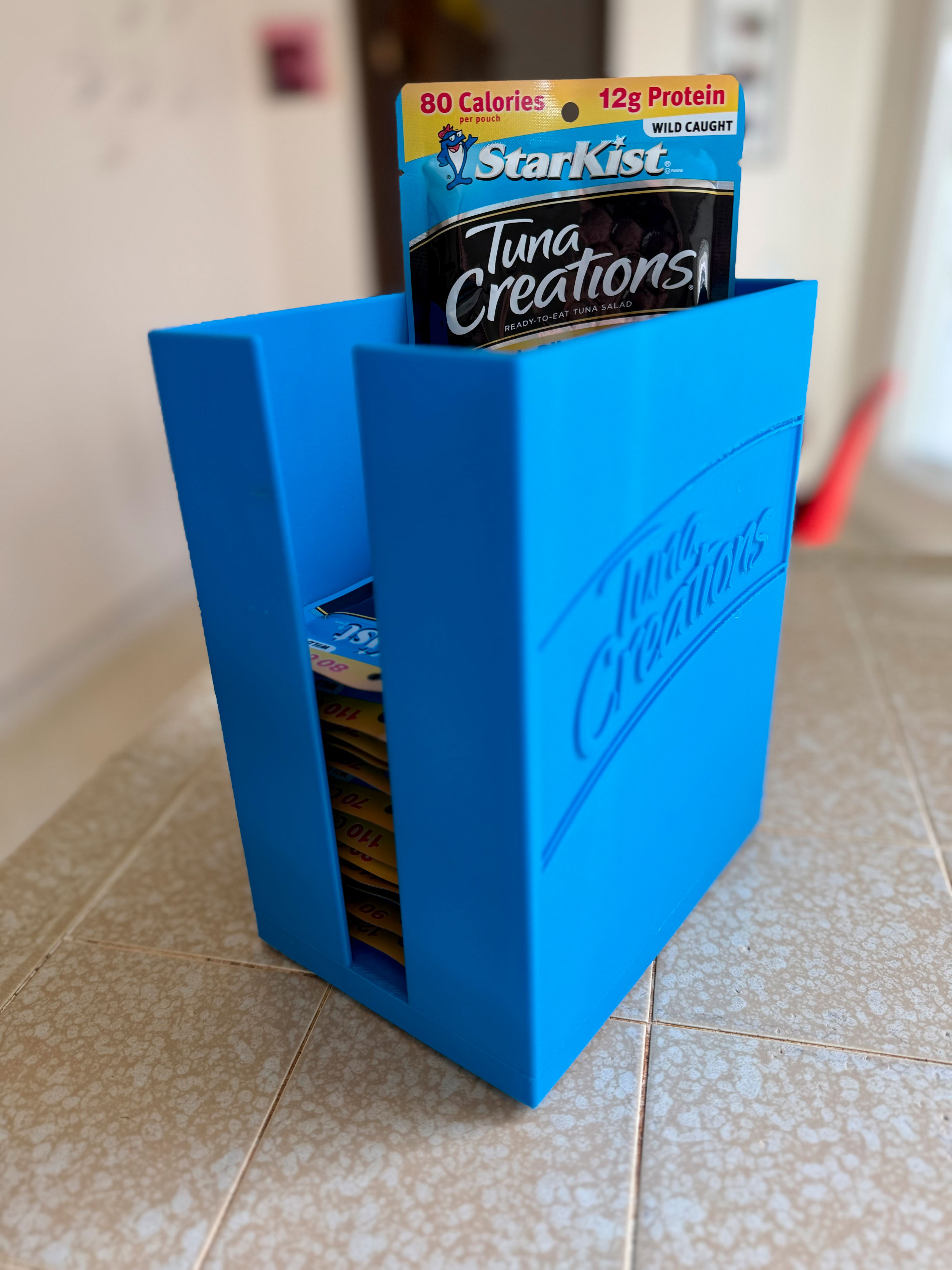 3D-модель диспенсера для тунца — стильное решение для кухни для 3D принтера