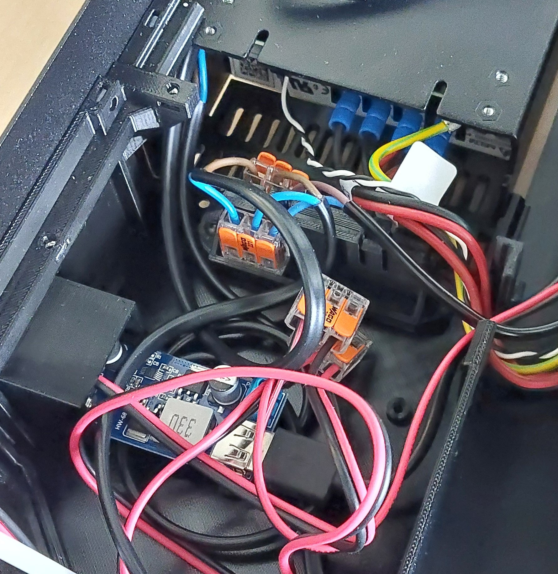 Pinter-box PrusaBox-2 elec box wago holder 4x5 для 3D принтера