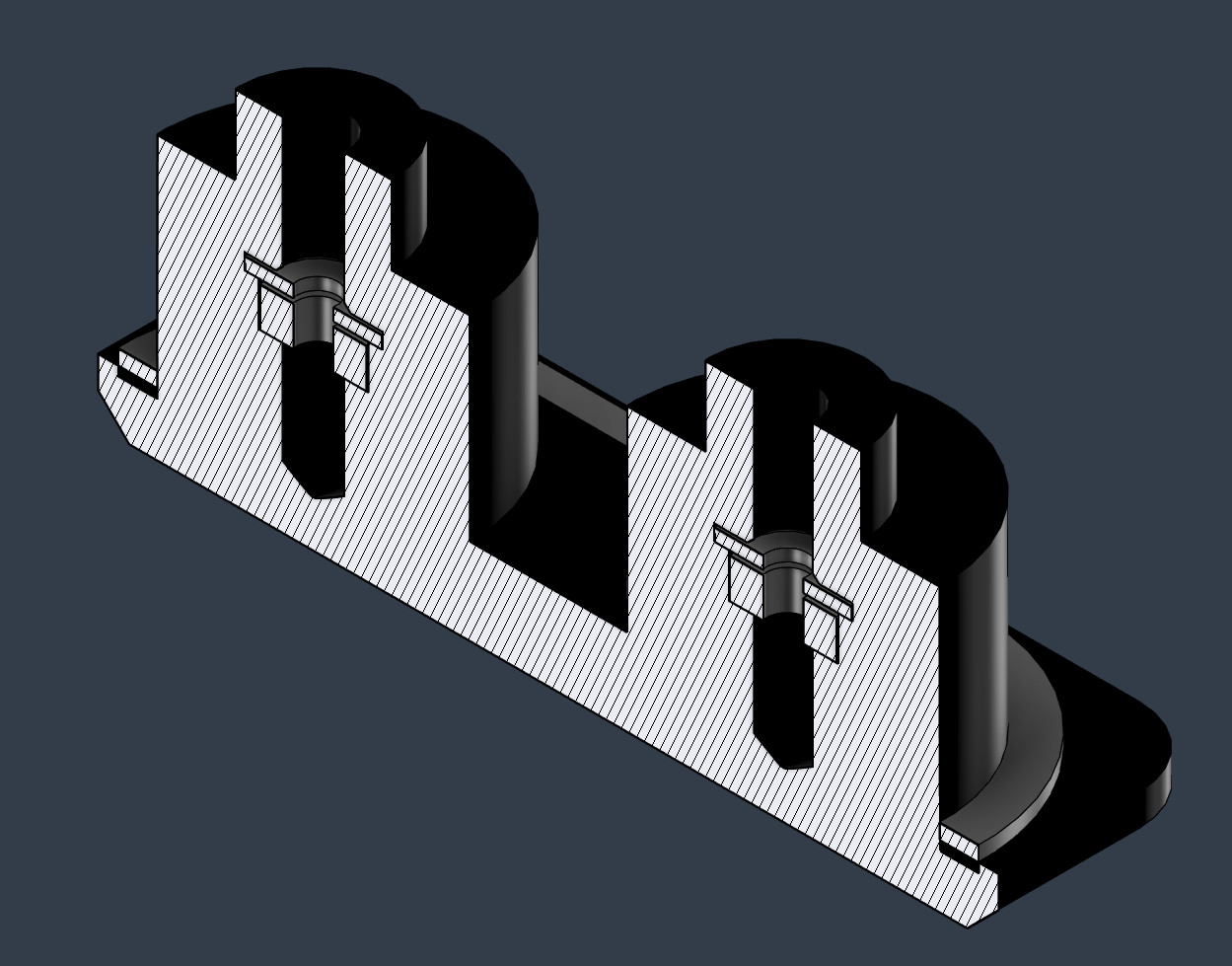 Brinkley RV Lower Door Handle Fill Plate для 3D принтера