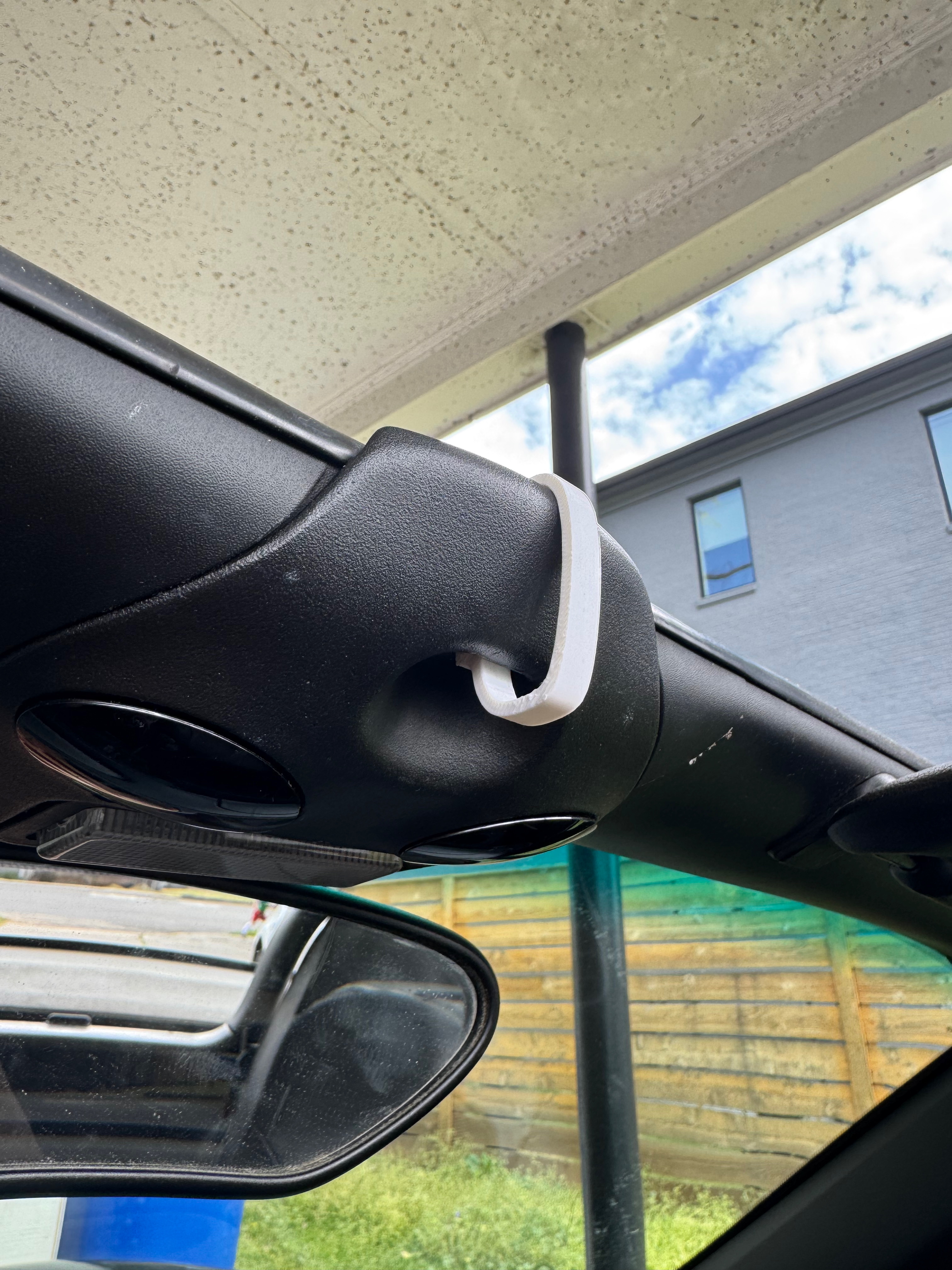 Porsche Boxster 986 Convertible Clip Security Red для 3D принтера