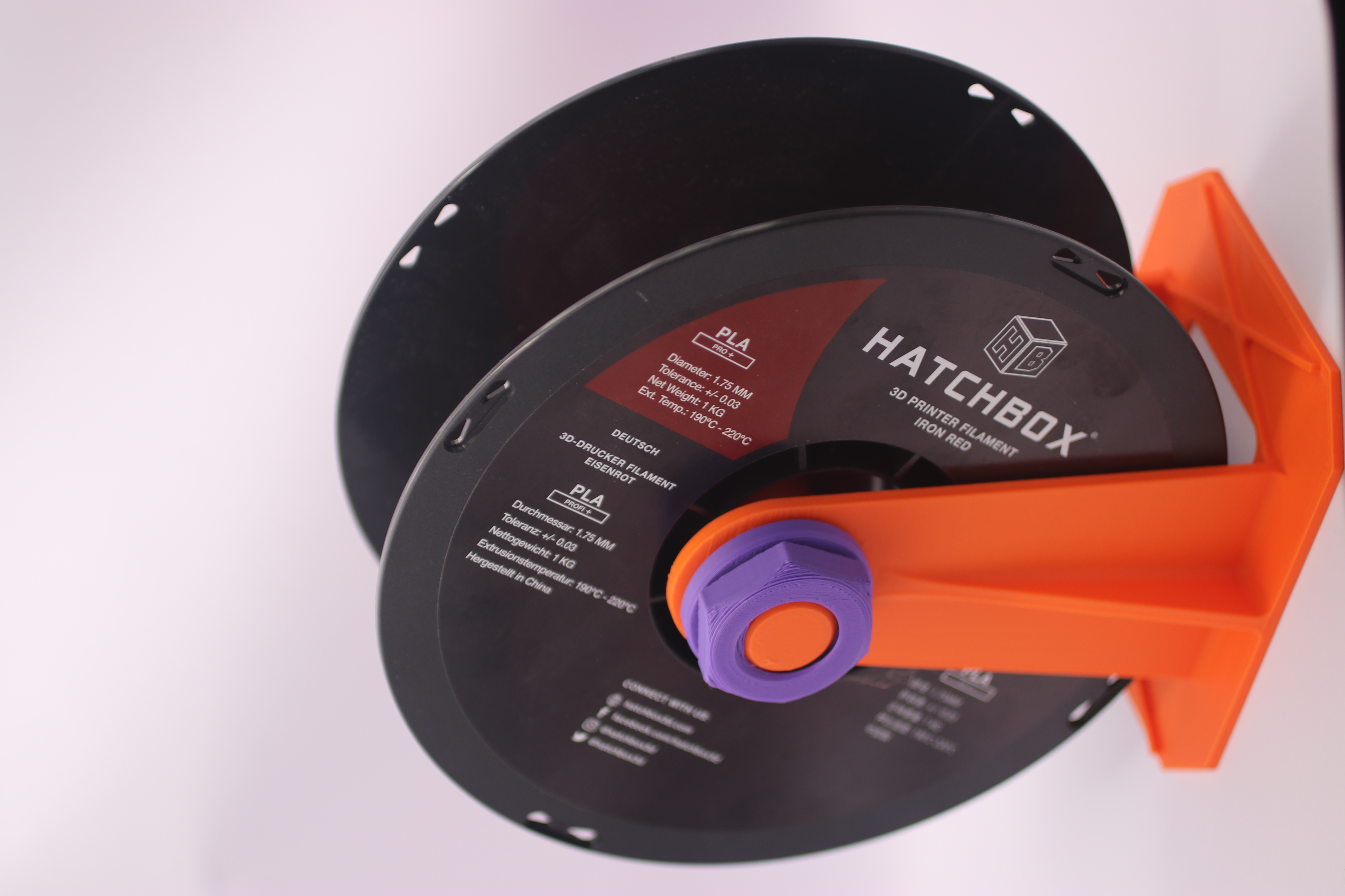 Футуристичный держатель катушки филамента — Filament Spool Holder для 3D принтера