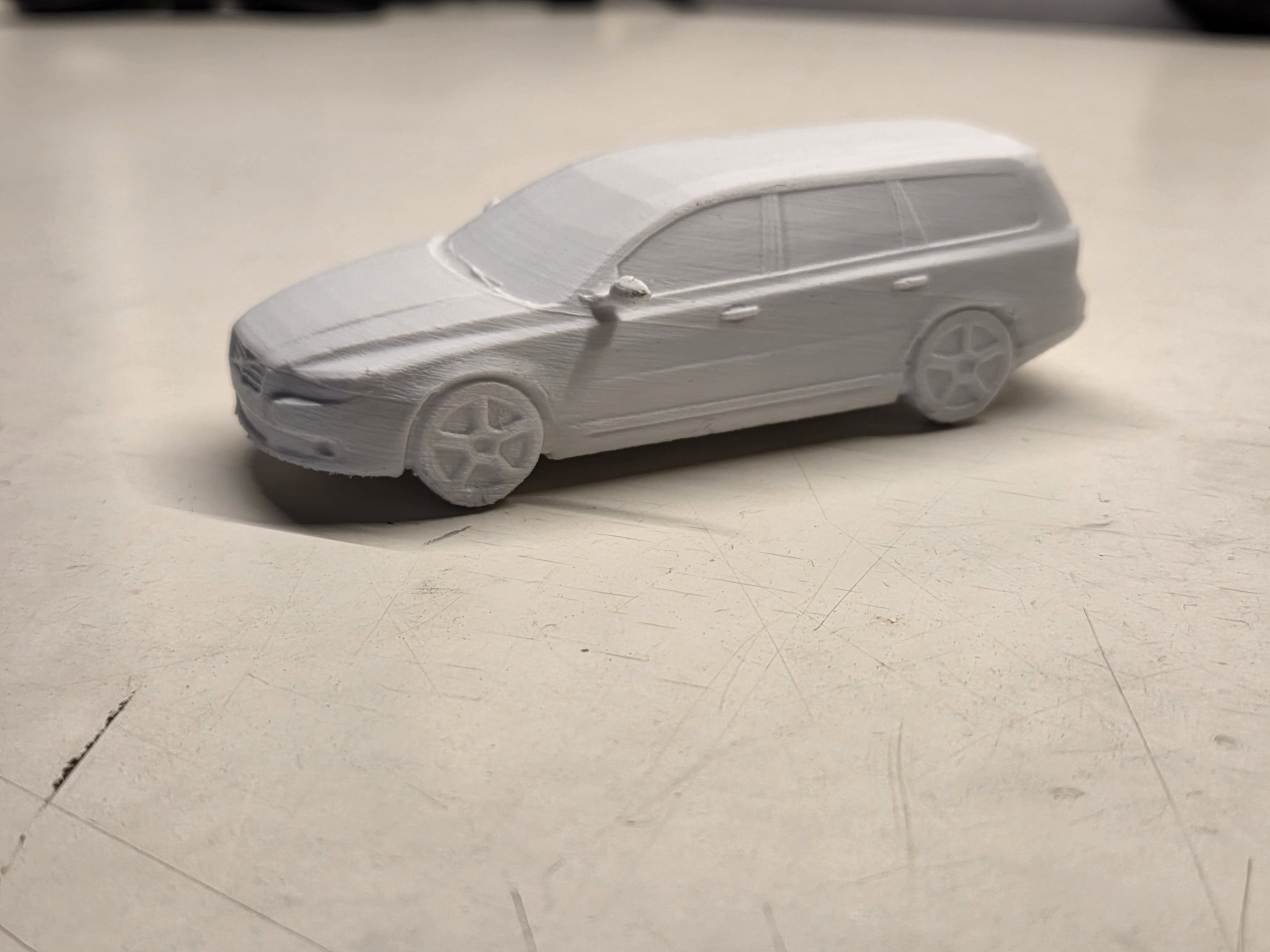 Точная 3D-модель Volvo V70 2008-2016 года для 3D принтера