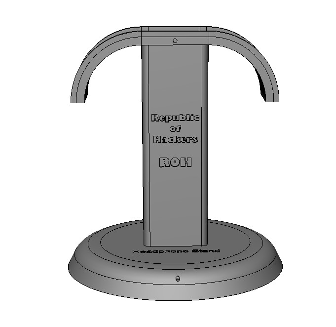 Стильный держатель наушников RAH Headphone Stand — идеален для интерьера для 3D принтера