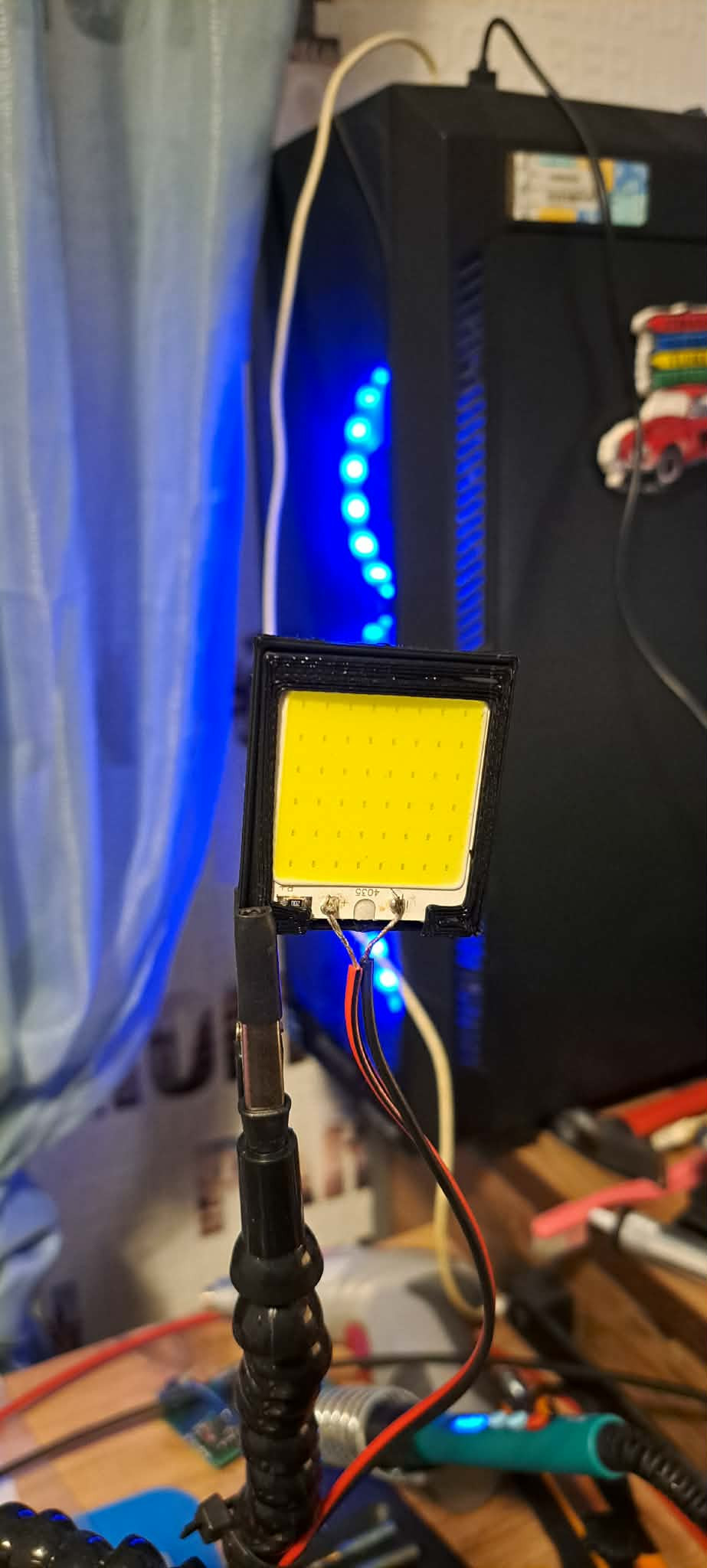 Простая светодиодная панель: простая 3D-модель LED-case для 3D принтера