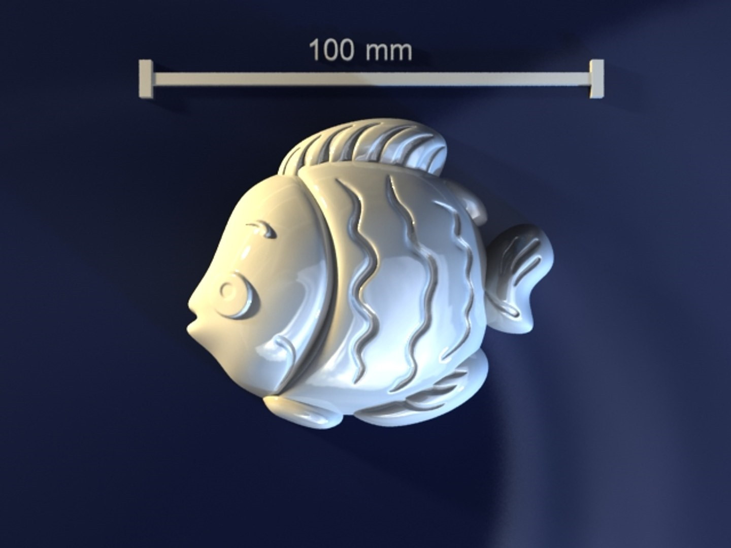 Реалистичная 3D-модель рыбы Fish_ho5ouho ✨ для 3D принтера