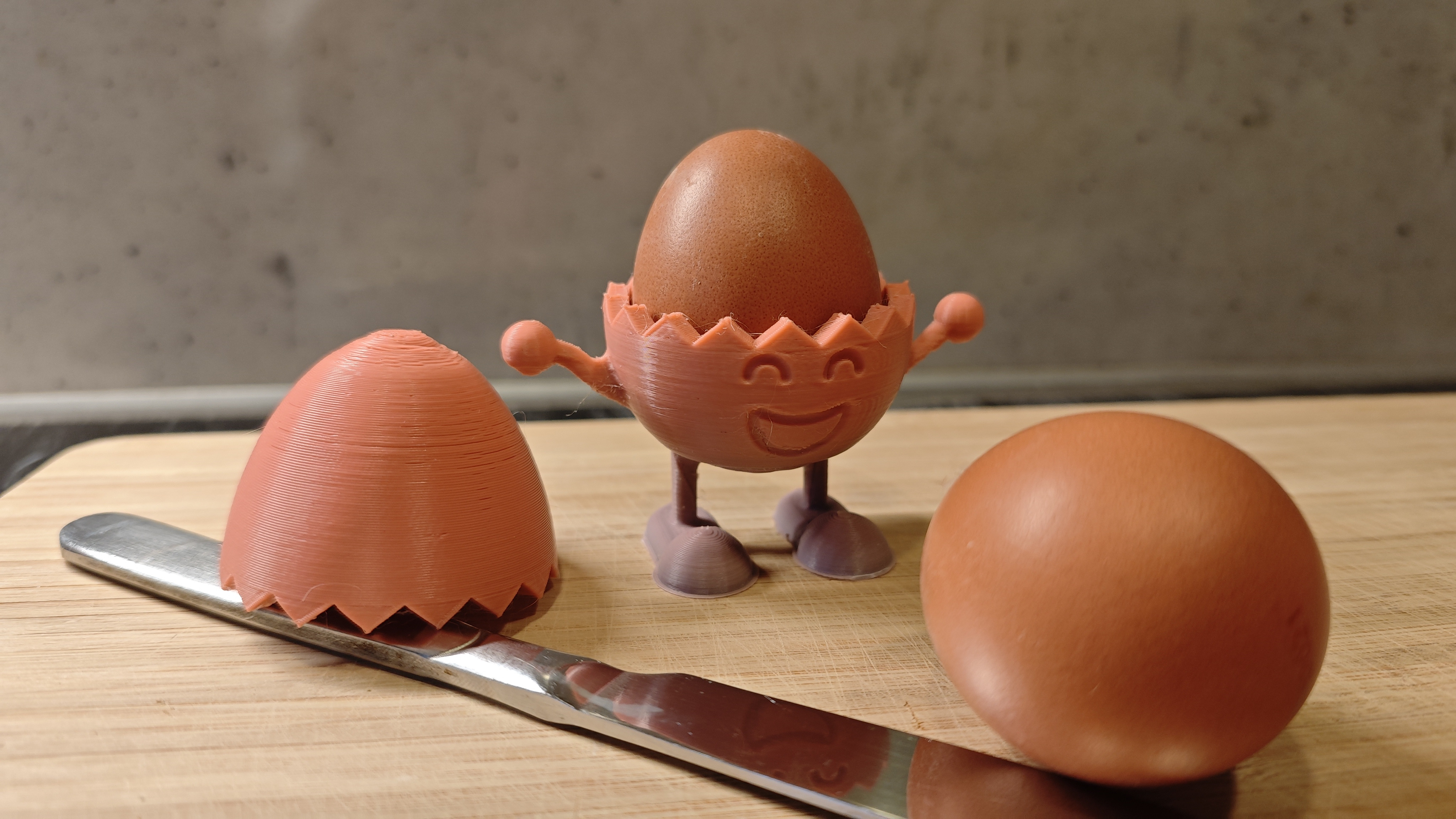 Забавная 3D-модель Lustiger Eierbecher для 3D принтера