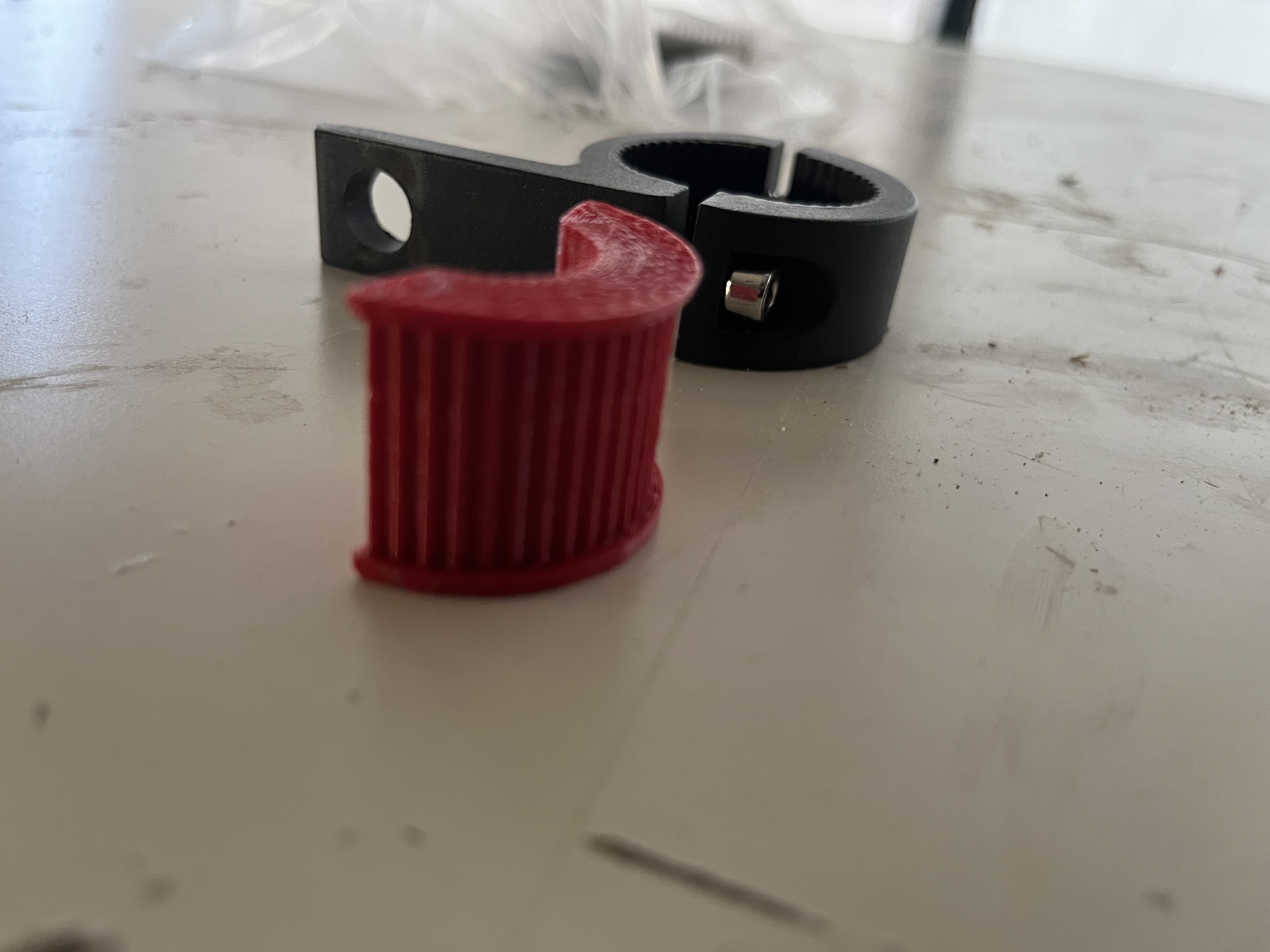 3D Модель адаптера подвесной лампы 4х4 от 32 до 21 мм для 3D принтера