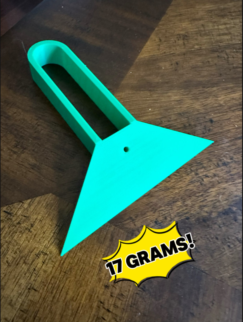 Широкий скребок для принтера 3D-модели Wide Print Bed Scraper для 3D принтера