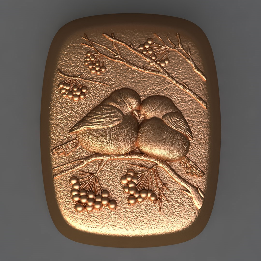 Птица Bird_PGo8BPG — реалистичная 3D-модель для 3D принтера