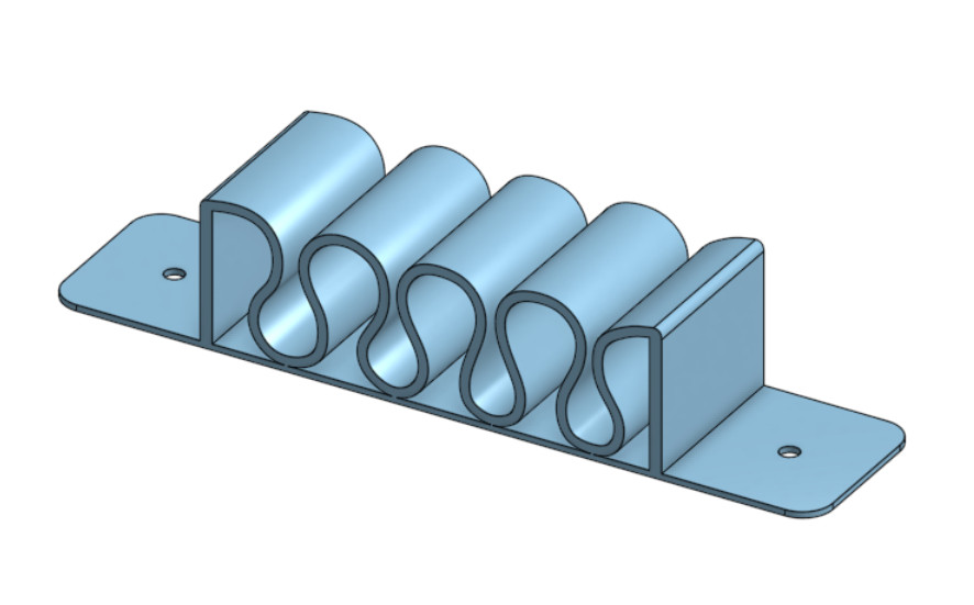 Организуй пространство стильно! Wire Organizers в 3D-модели для 3D принтера