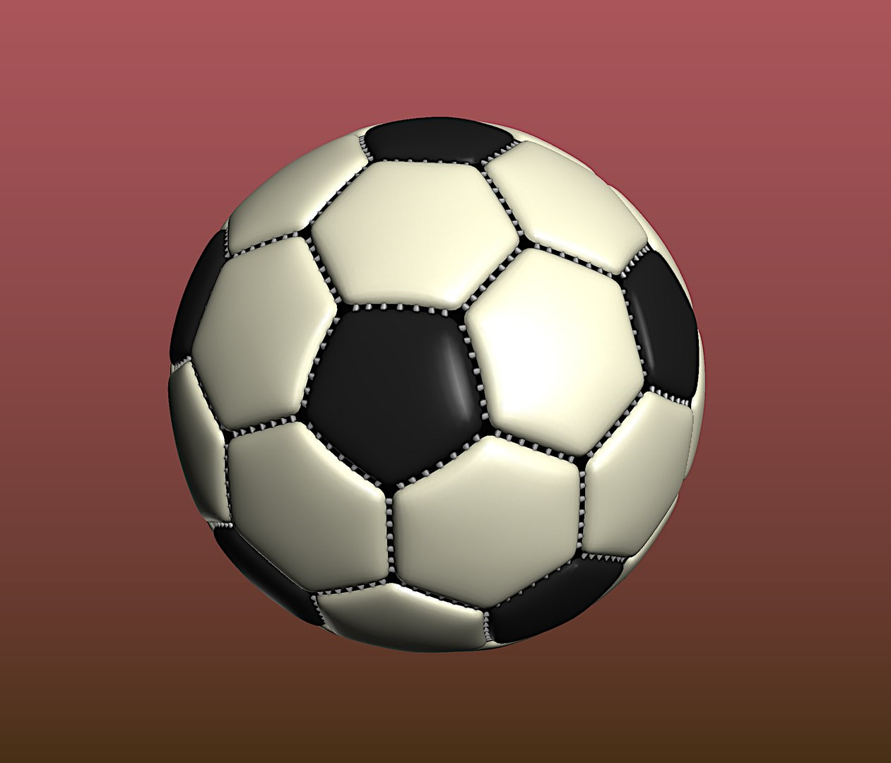 Soccer ball 3D print ready also для 3D принтера