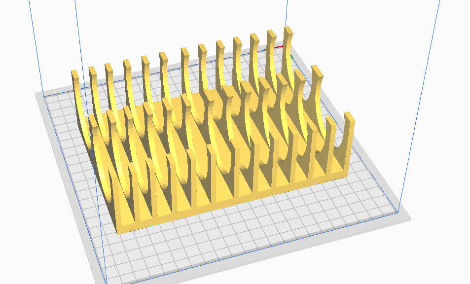 Стильный держатель крышек Lid Holder в 3D-модели для 3D принтера