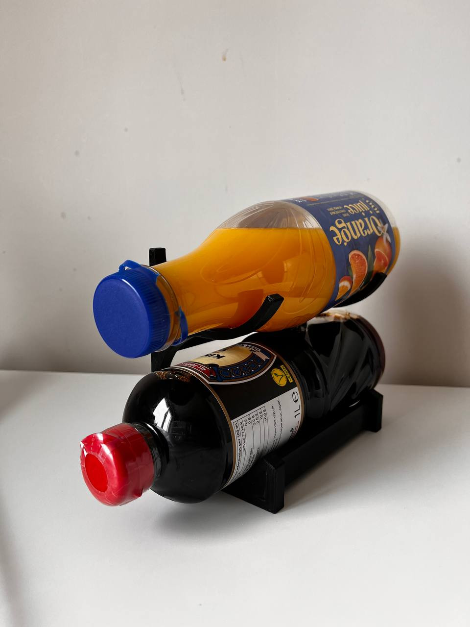 Креативный держатель бутылок — стильное решение интерьера для 3D принтера