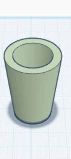 Простая маленькая чашечка — простая 3D-модель для 3D принтера