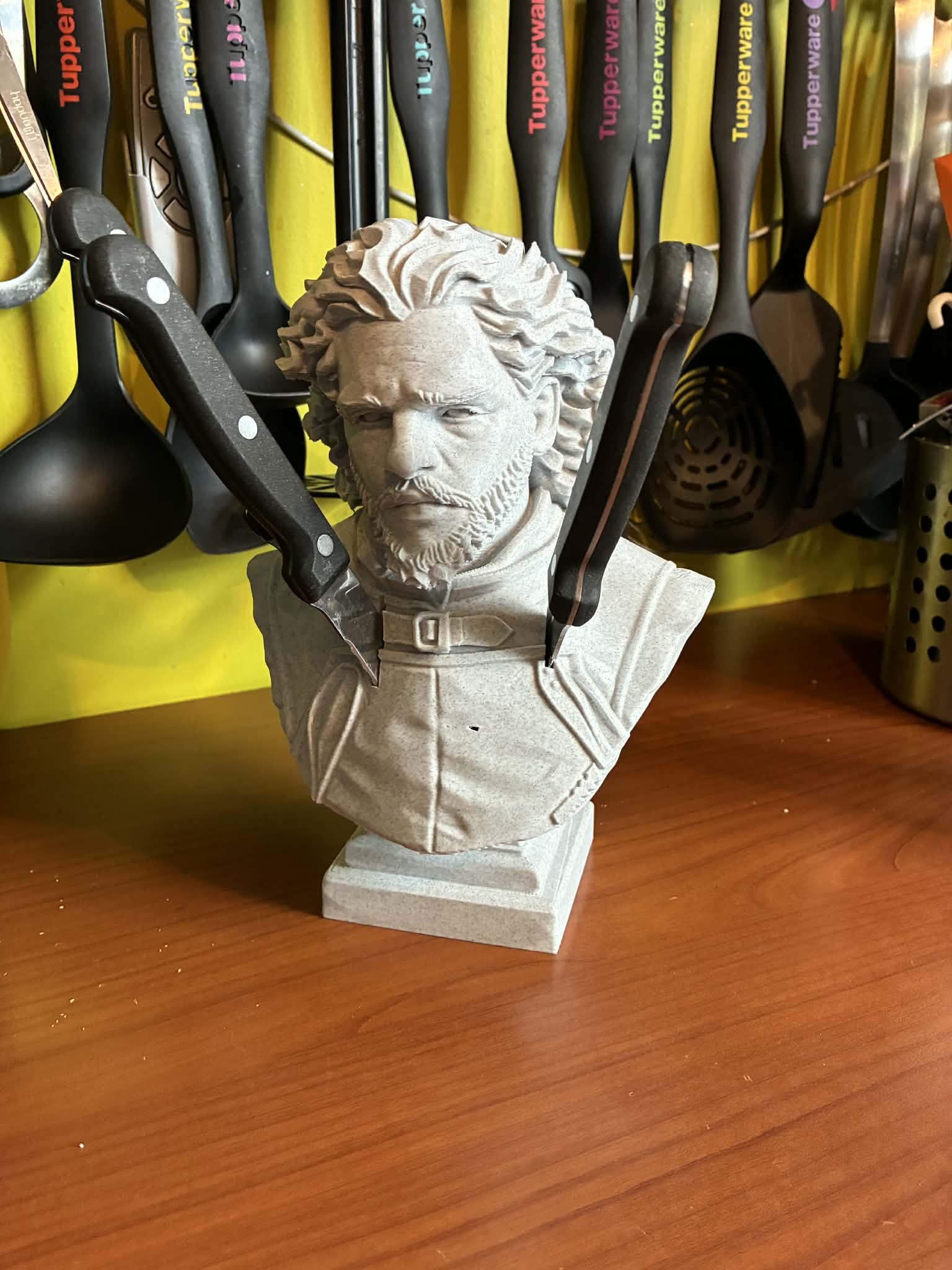 Стильный держатель ножей Jon Snow — мечта фанатов Game of Thrones для 3D принтера