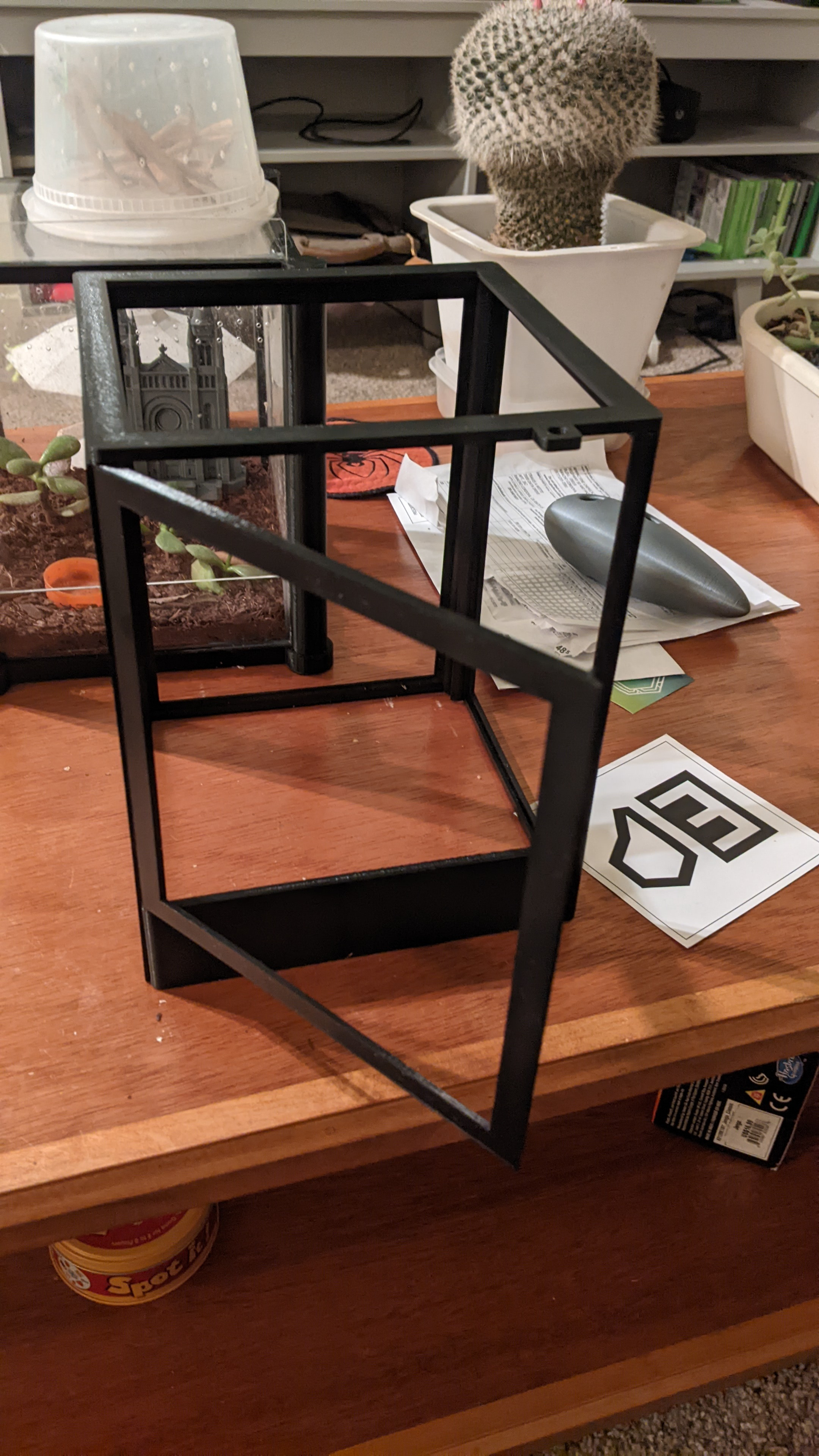 3D Terrarium Frame — Создай Свой Уютный Уголок Природы! для 3D принтера