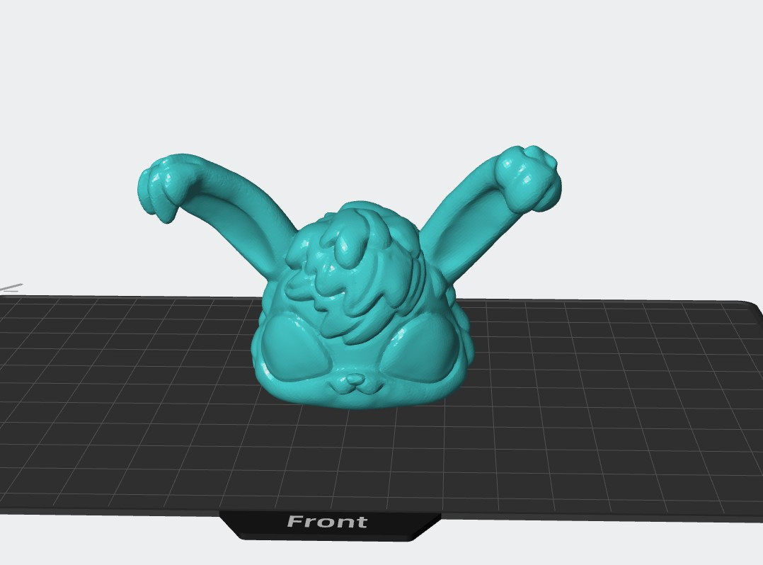 Реалистичная 3D-модель кролика 'Conejo' ✨ для 3D принтера