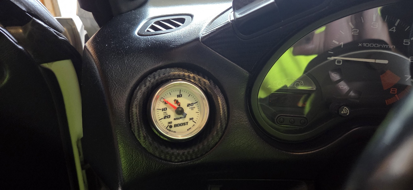 Суперстильная панель Del Sol Single Vent Gauge Pod для авто для 3D принтера