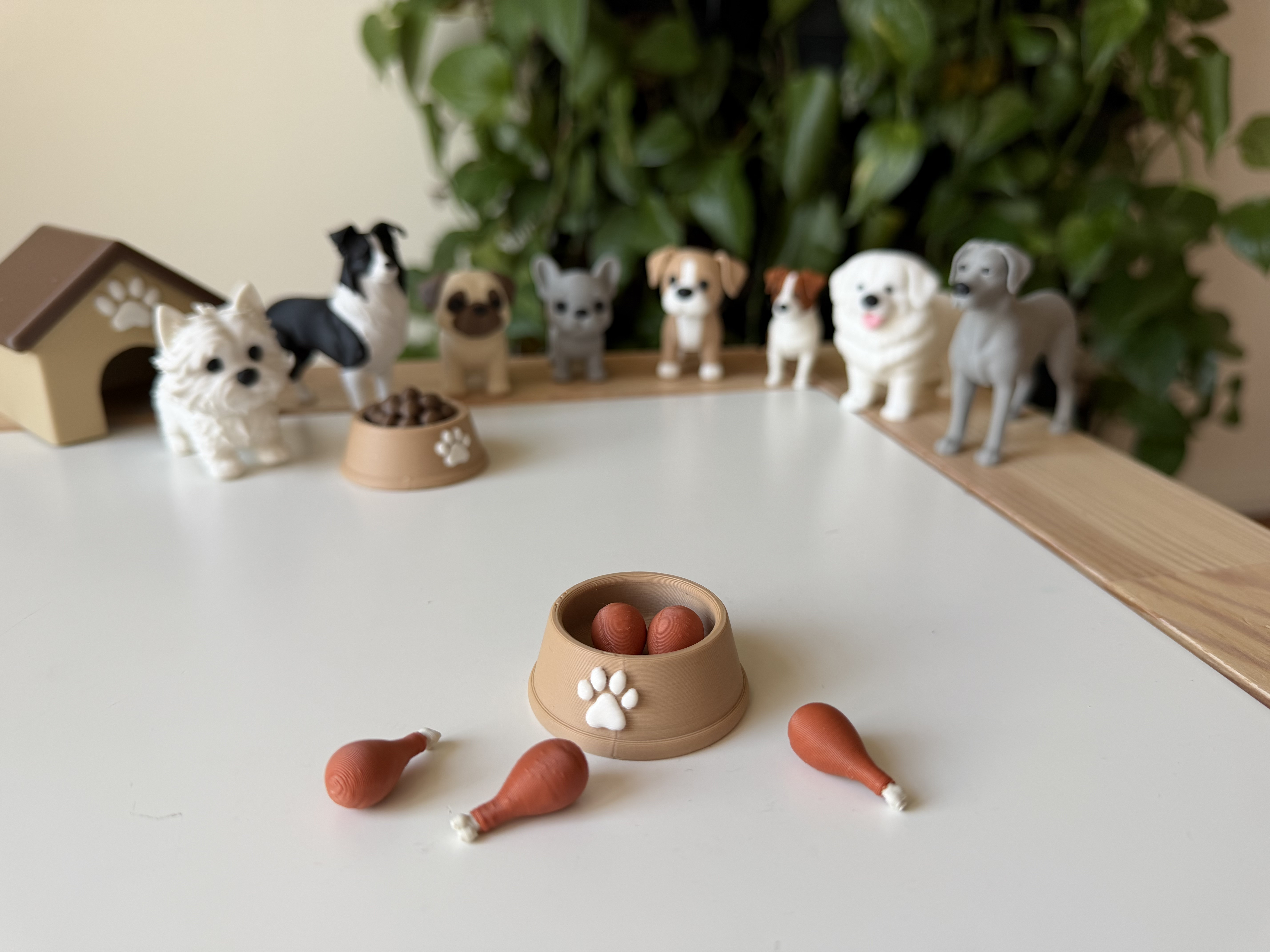 Аппетитная 3D-модель куриных ножек для 3D принтера