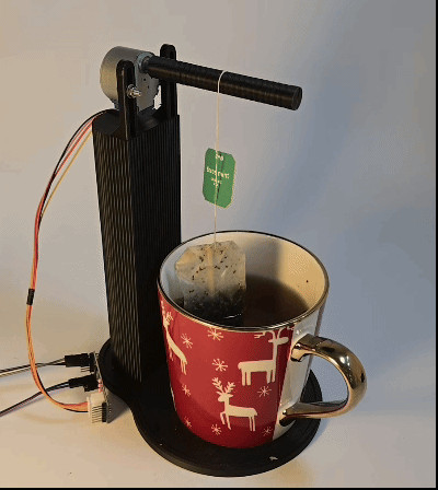 Оригинальная 3D-модель Tea Dunker для вашего творчества для 3D принтера