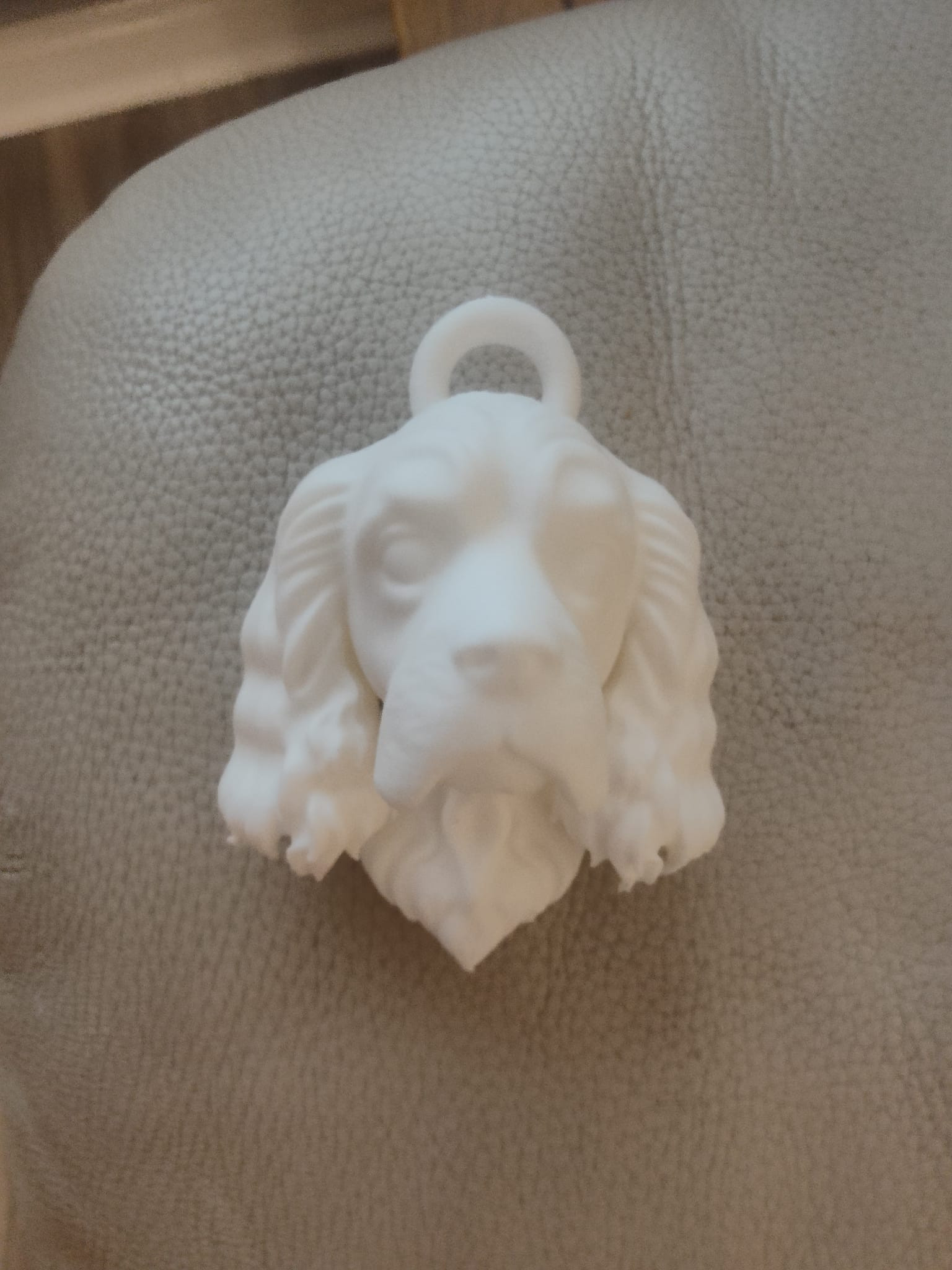 Милый Cocker Spaniel Keychain — стильный аксессуар для ключей для 3D принтера