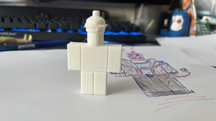 Захватывающая 3D-модель 'Forsaken Figure' ✨ для 3D принтера