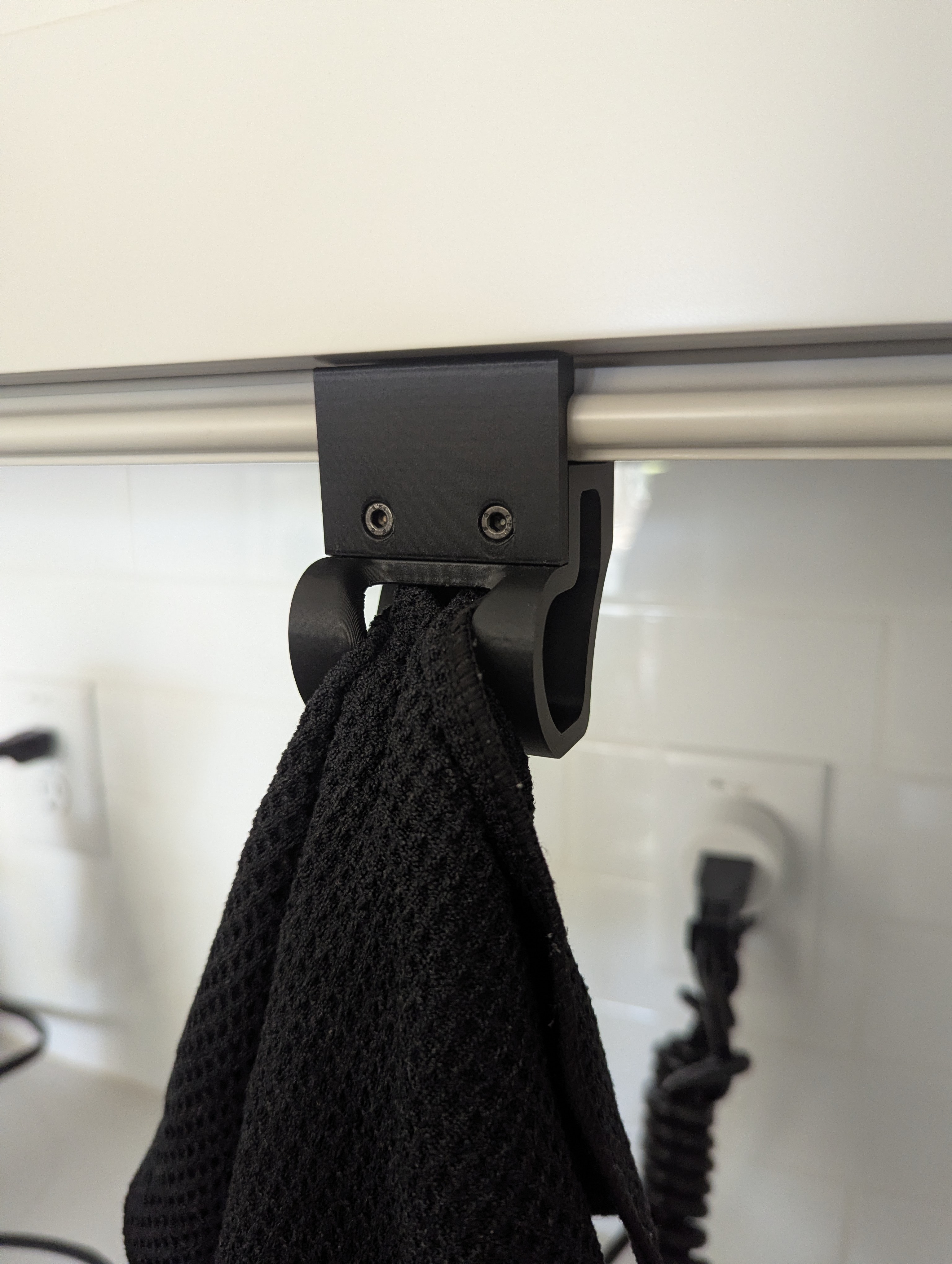 Крючок для кухонных полотенец — стильная деталь интерьера кухни для 3D принтера